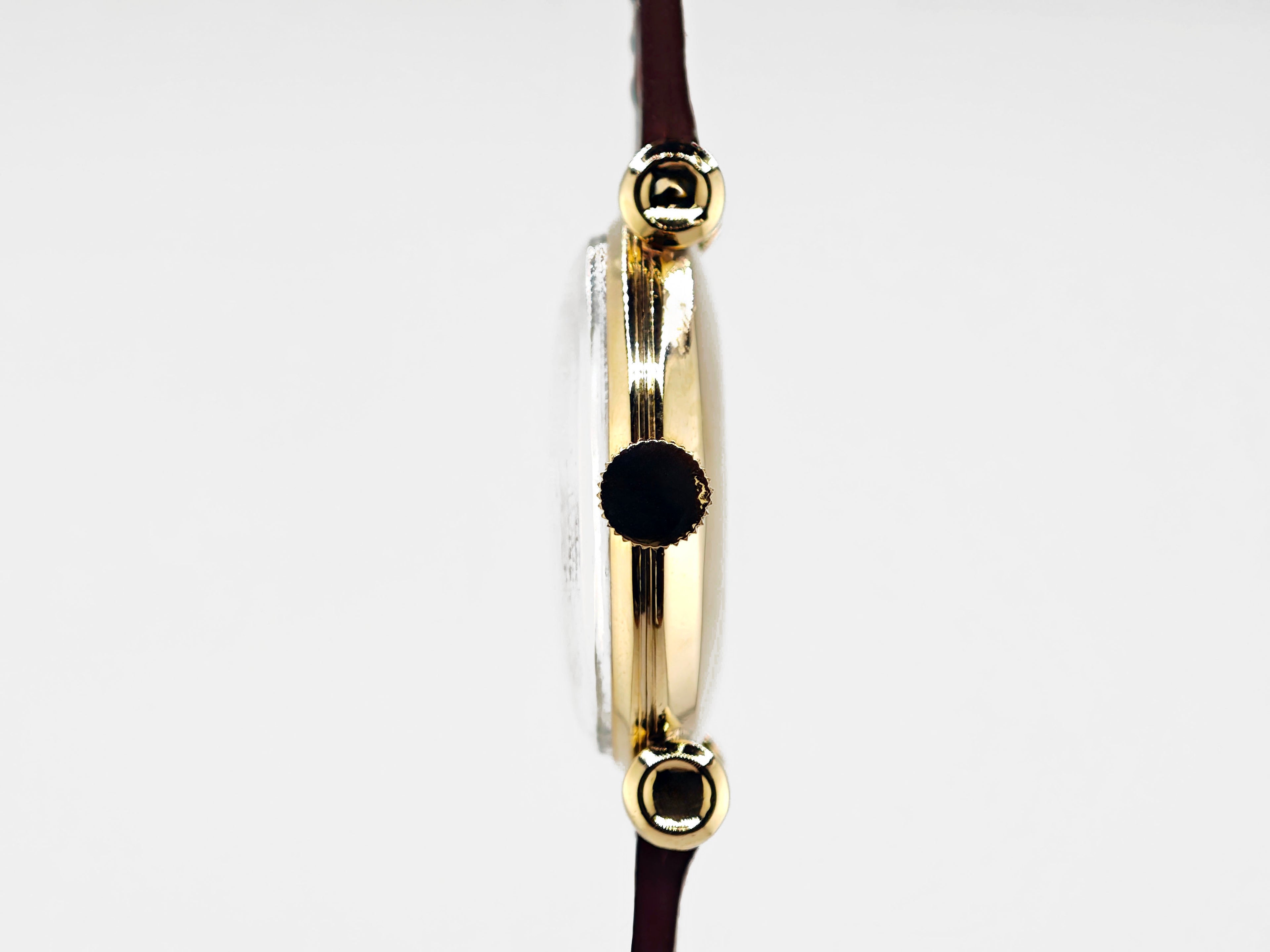 ハミルトン 3針 14K無垢 Cal.735/ HAMILTON 14K solid gold vintage watch