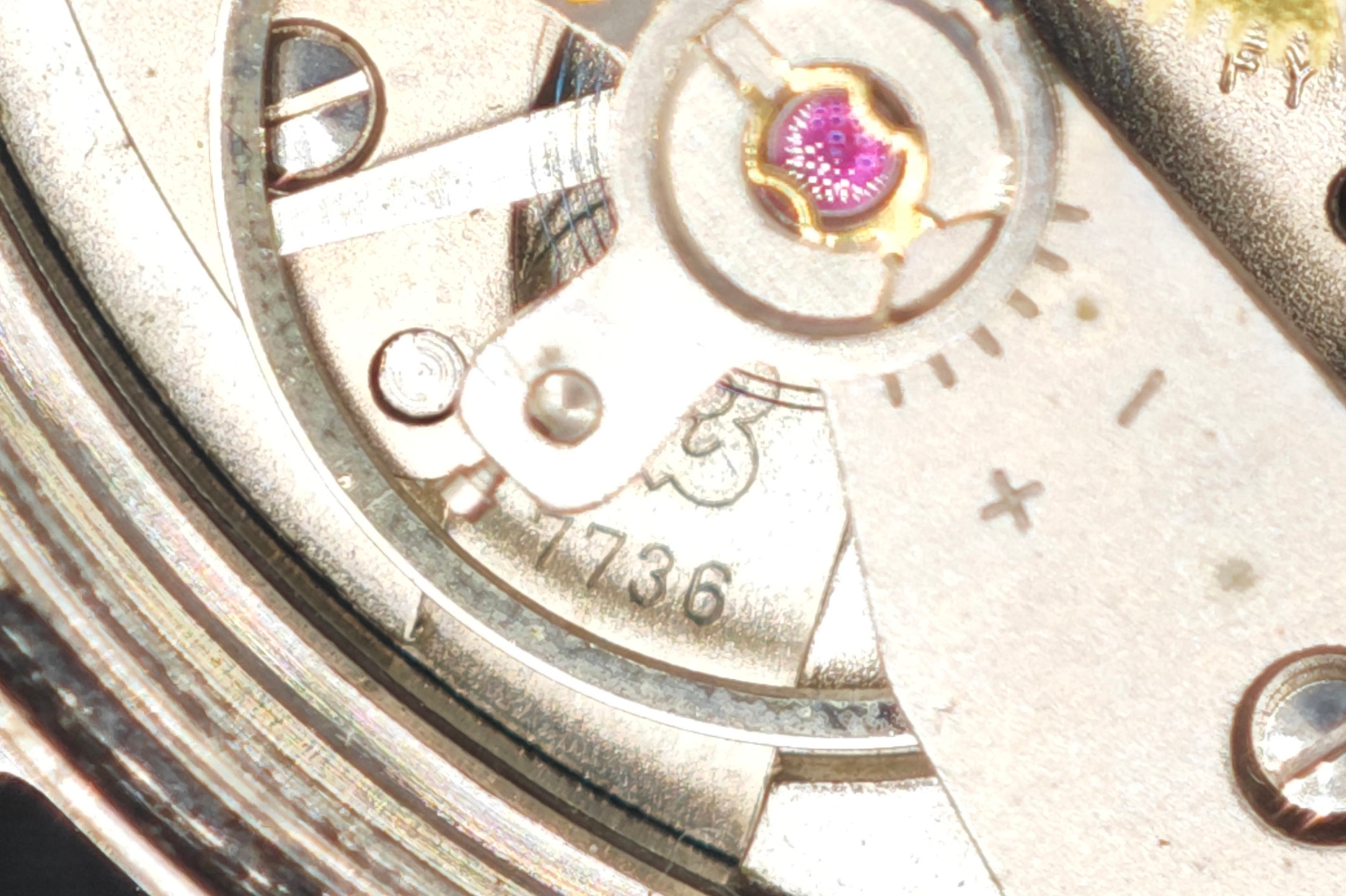 ポール・プジョー パンダ文字盤クロノグラフ Cal.Valjoux7736 / Paul Pegueot Vintage