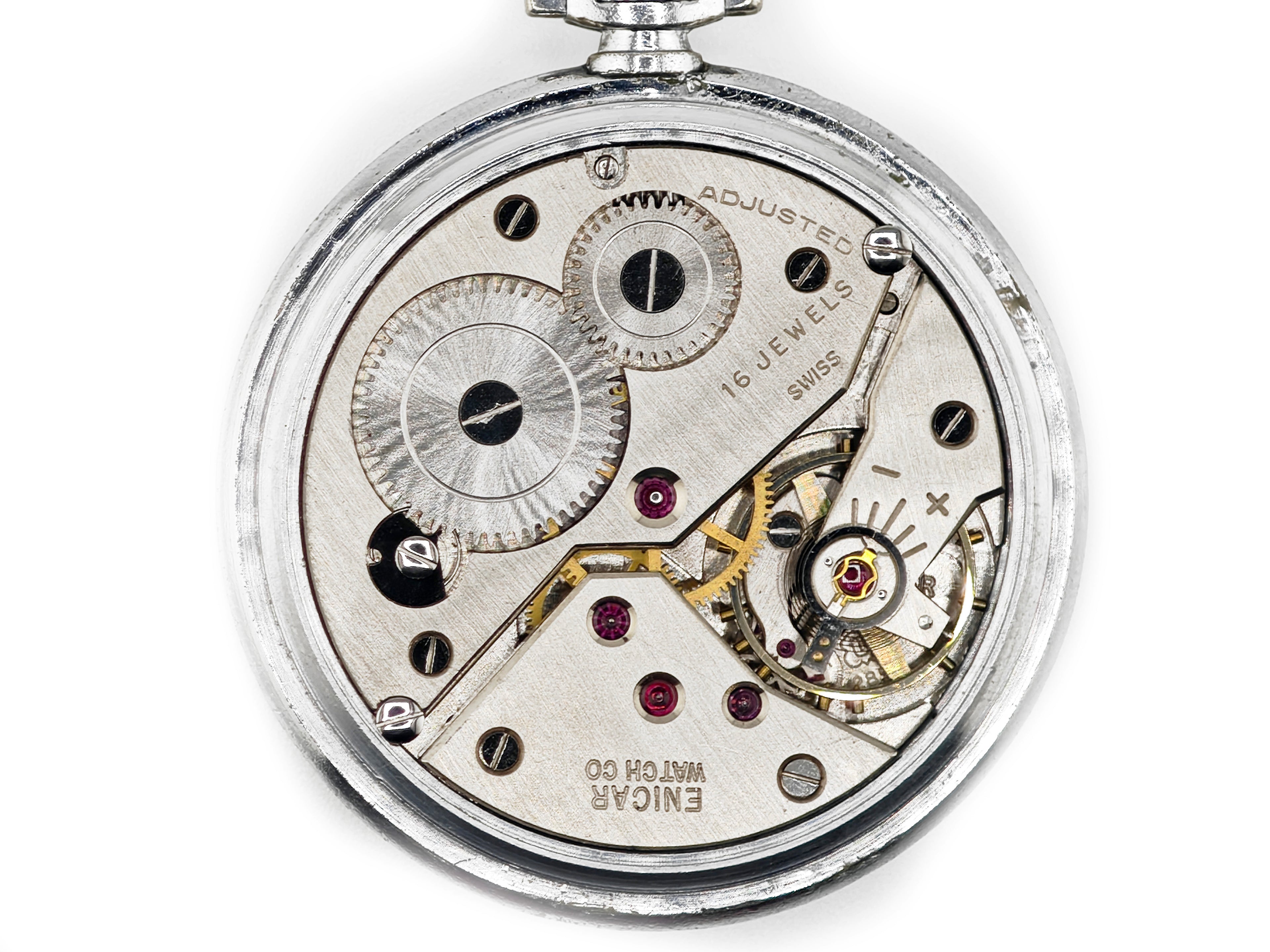 エニカ ウルトラソニック 懐中時計 Cal.UNITAS 285 / ENICAR UltraSonic Pocket watch