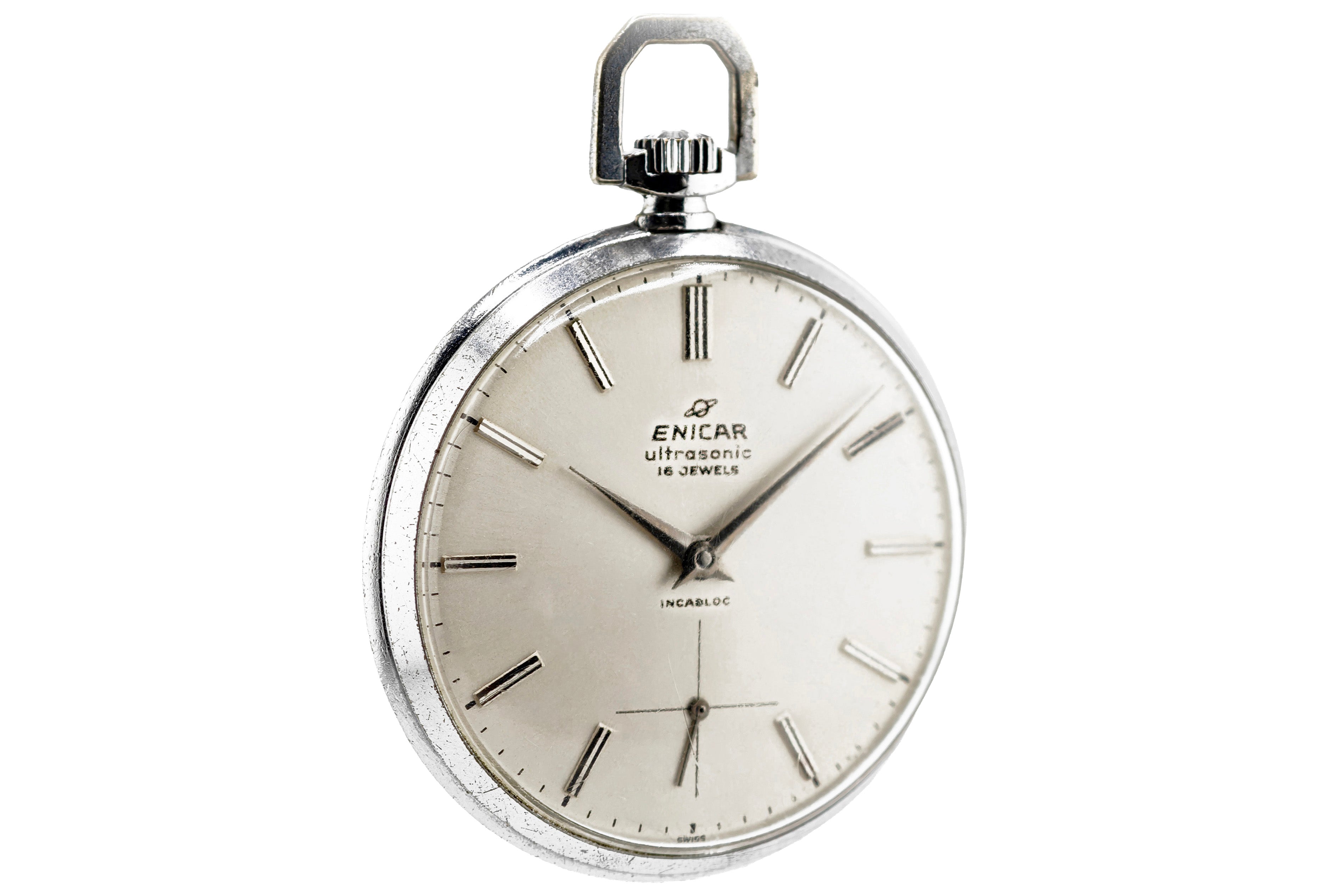 エニカ ウルトラソニック 懐中時計 Cal.UNITAS 285 / ENICAR UltraSonic Pocket watch