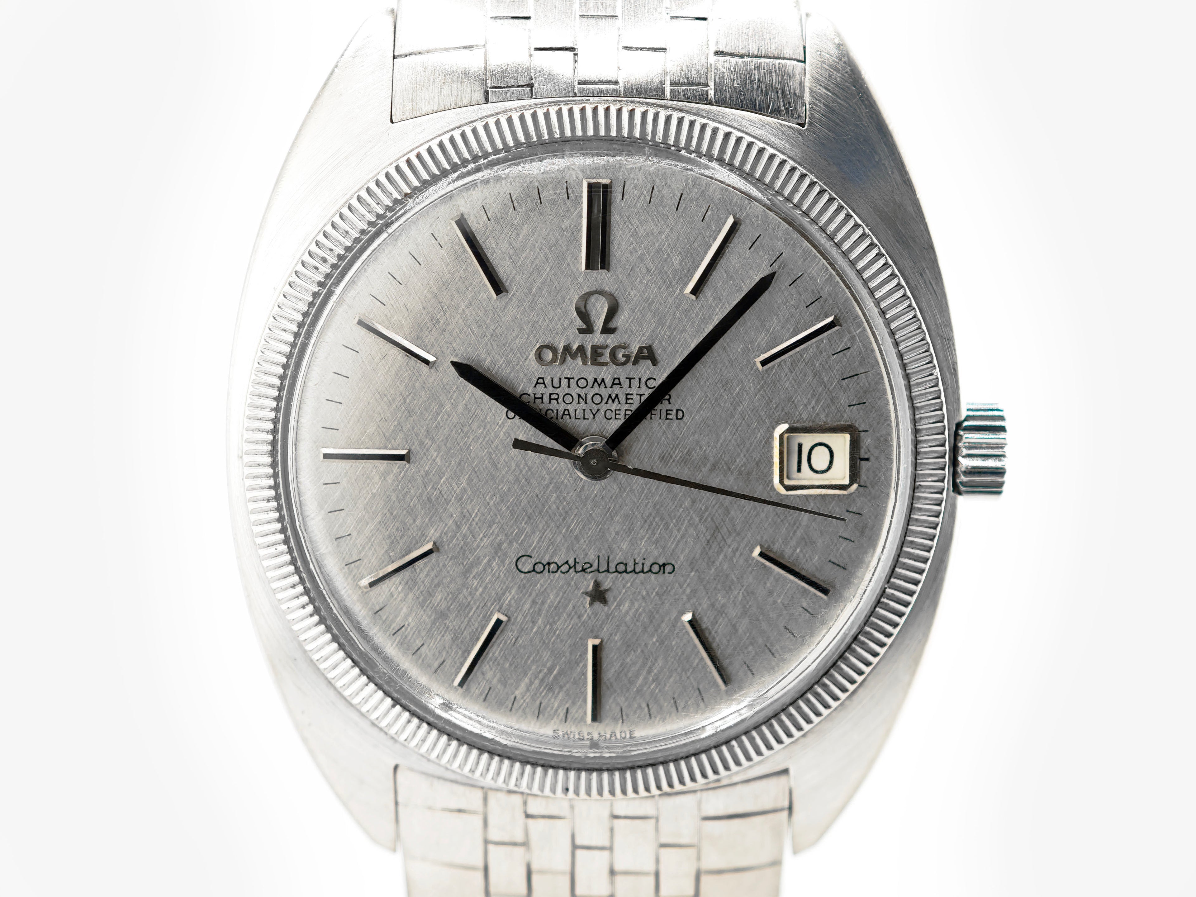 オメガ K18WG無垢 コンステレーション・クロノメーター Cライン Ref.168.009 Cal.752 / OMEGA Constellation chronometer C line Daydate Ref.168.029