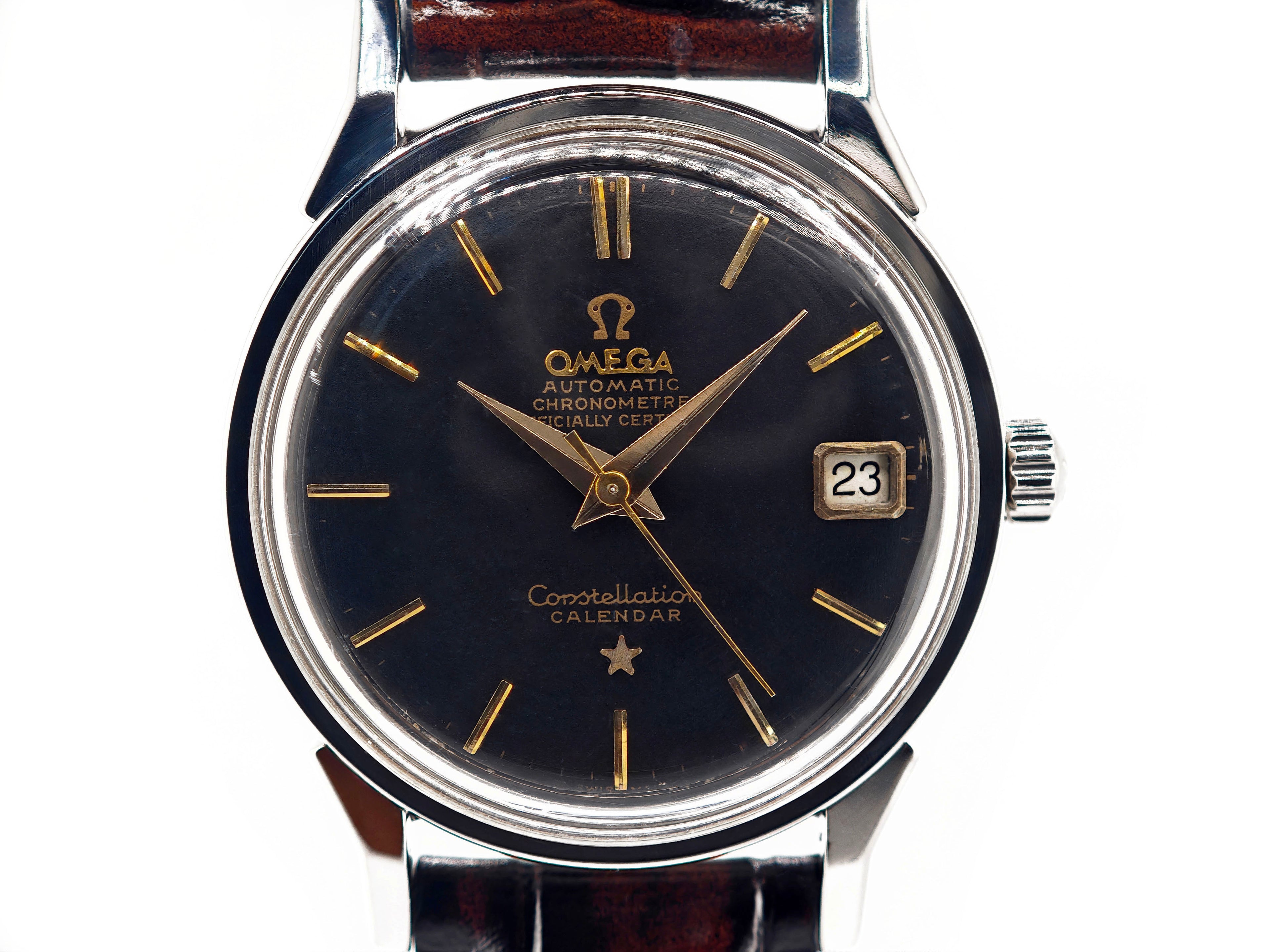 オメガ コンステレーションクロノメーター デイト マットダイヤル Ref.14902 62 SC Cal.561 / OMEGA Constellation Chronometer date