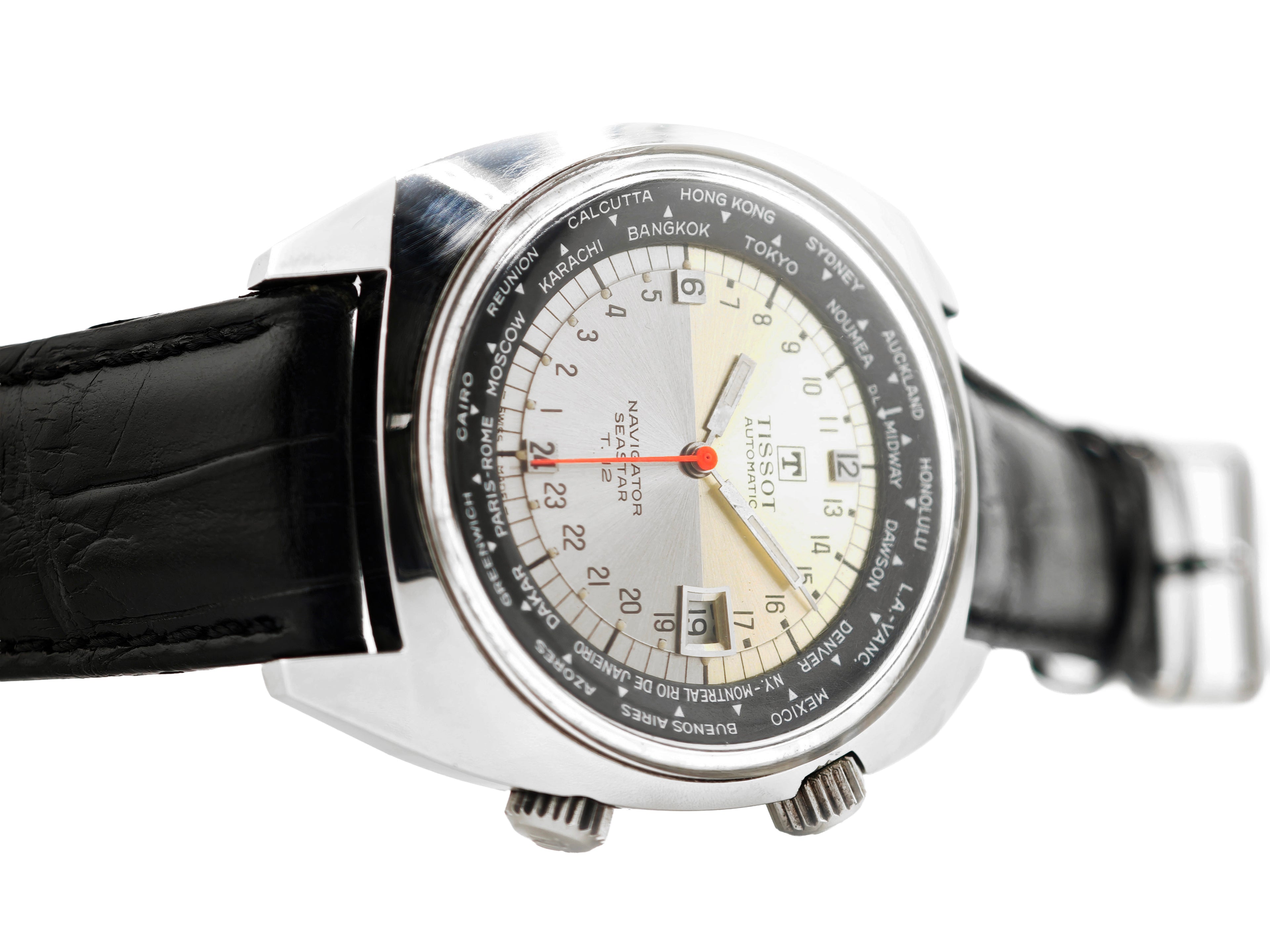 ティソ ナビゲーター シースター T12 ワールドタイム Ref.44566-2 / TISSOT Navigator Seastar T12 24Hours World timer
