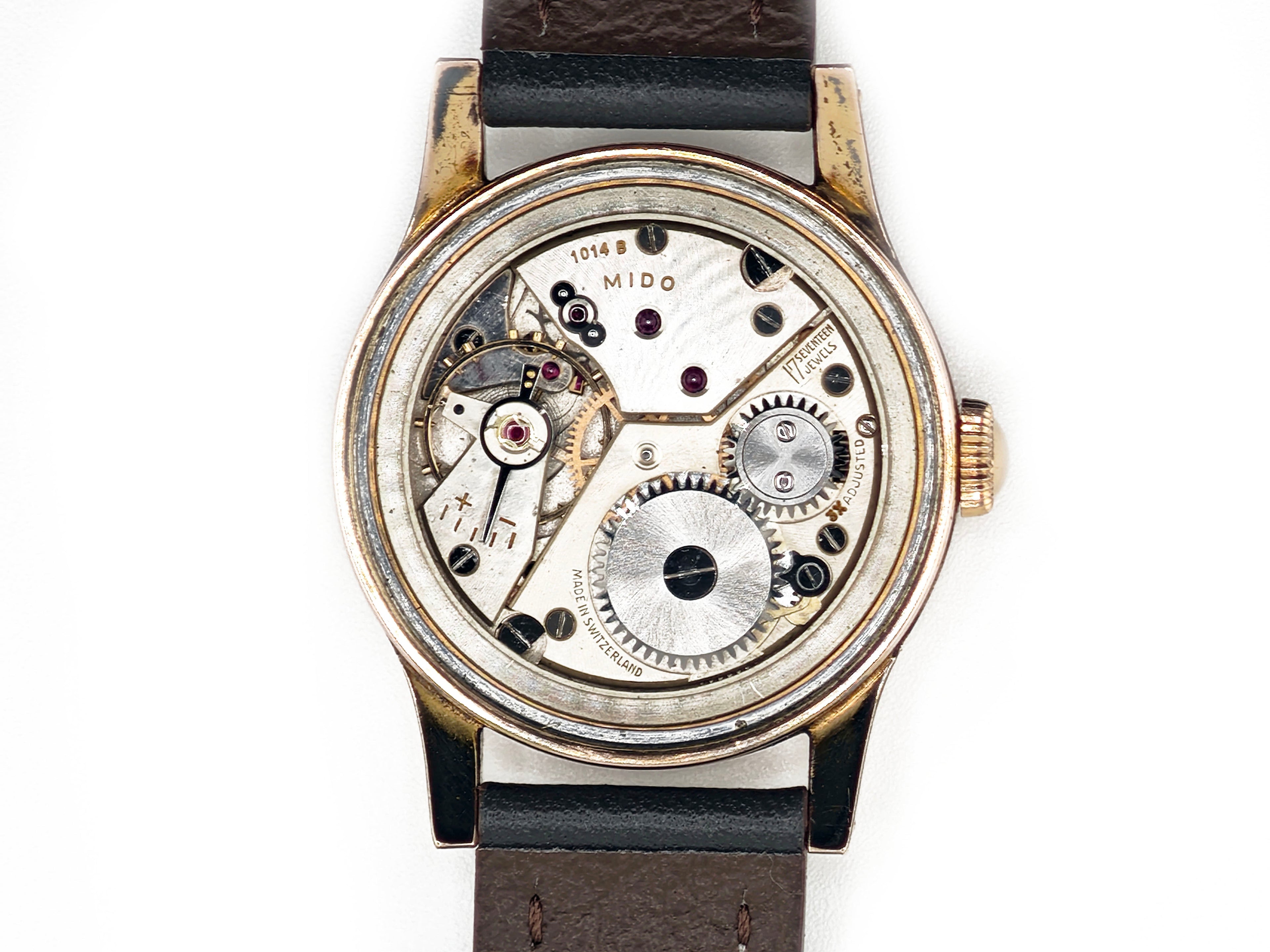 ミドー マルチフォート エクストラフラット カッパー文字盤 / MIDO EXTRAFLAT Ref.385509