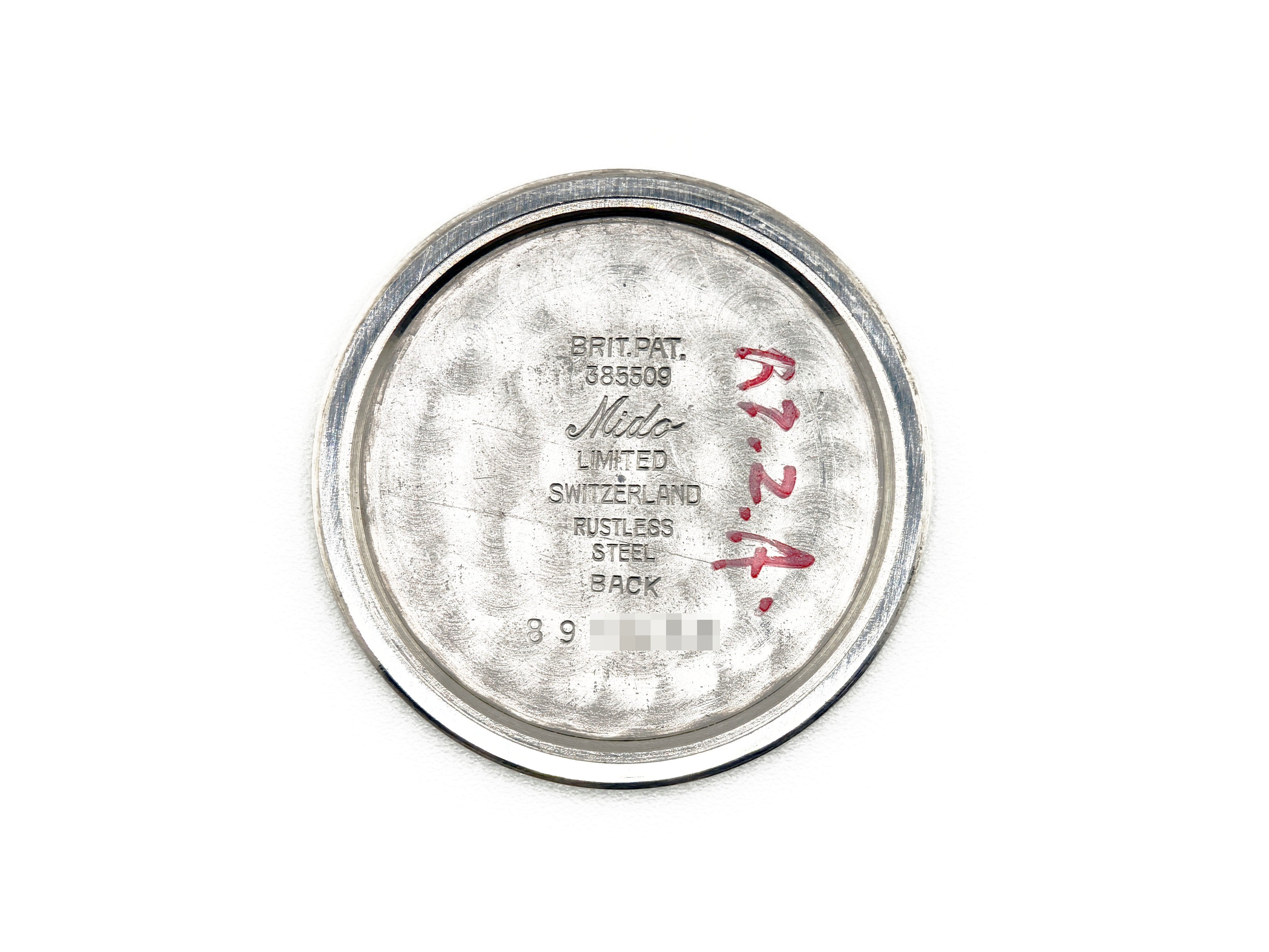 ミドー マルチフォート エクストラフラット カッパー文字盤 / MIDO EXTRAFLAT Ref.385509