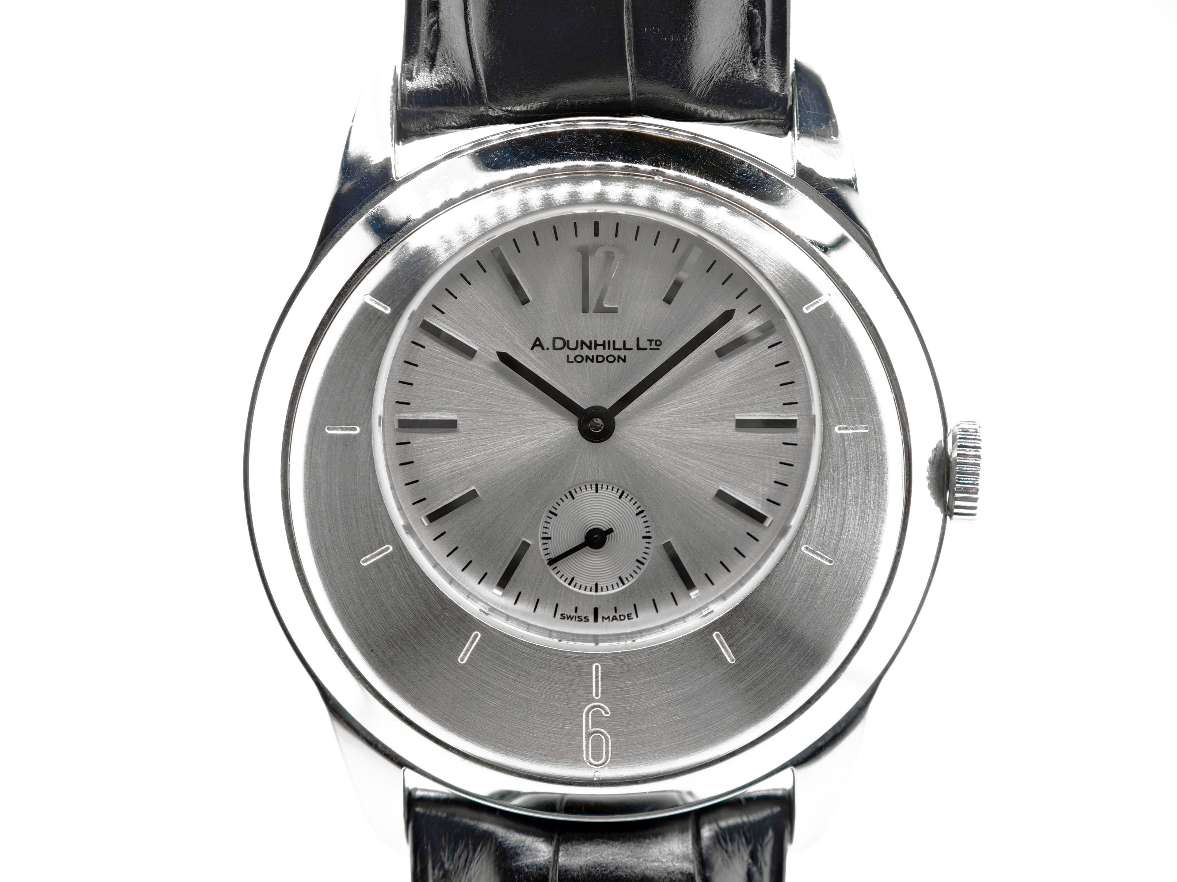 ダンヒル エキセントリック 手巻き Ref.DUV211AL / DUNHILL Eccentric Hand winding
