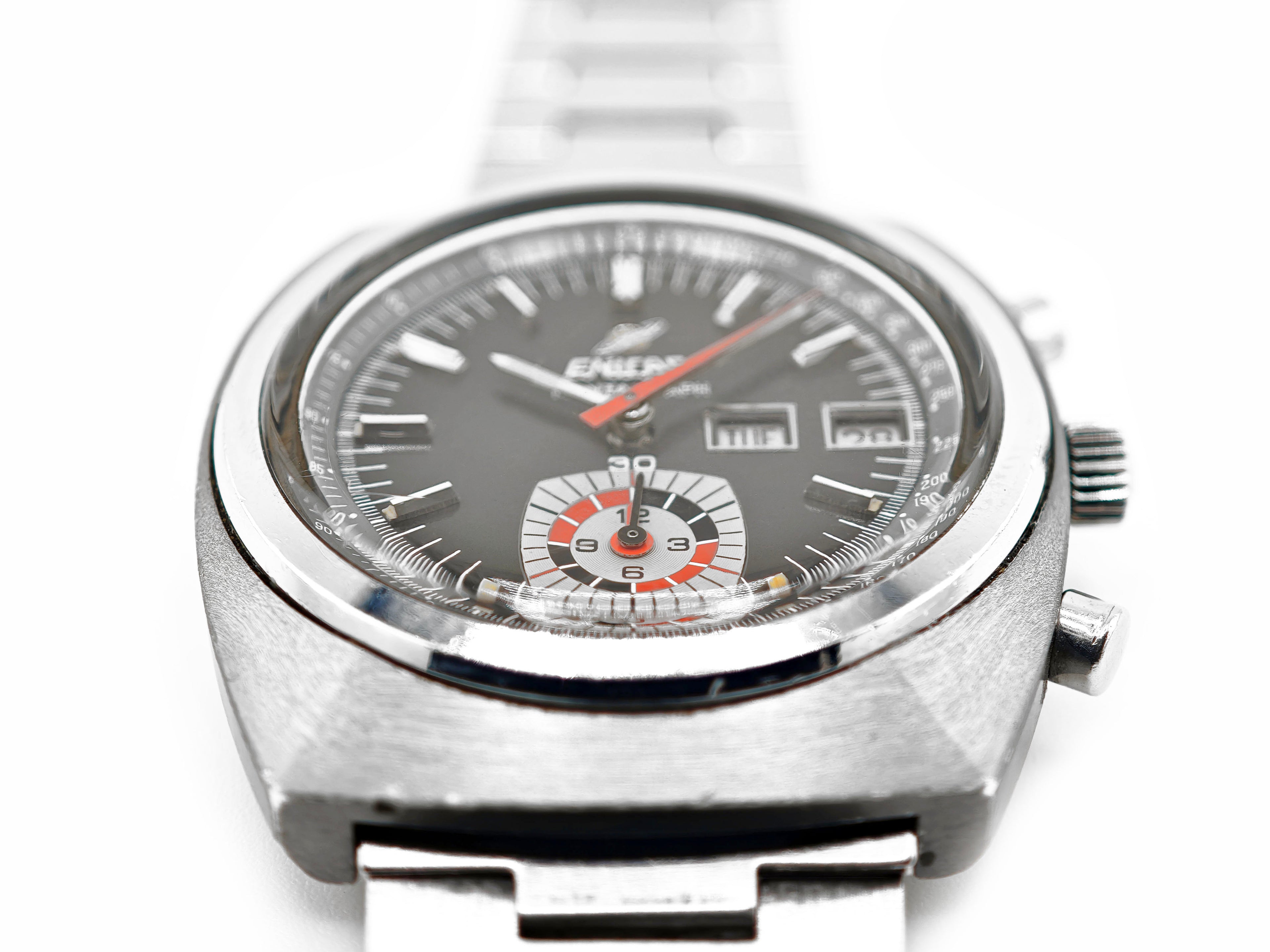 エニカ マンタグラフ 同軸フライバッククロノ Ref.219-02-01 / ENICAR MANTAGRAPH Cal.ER219 ( SEIKO 7016A )