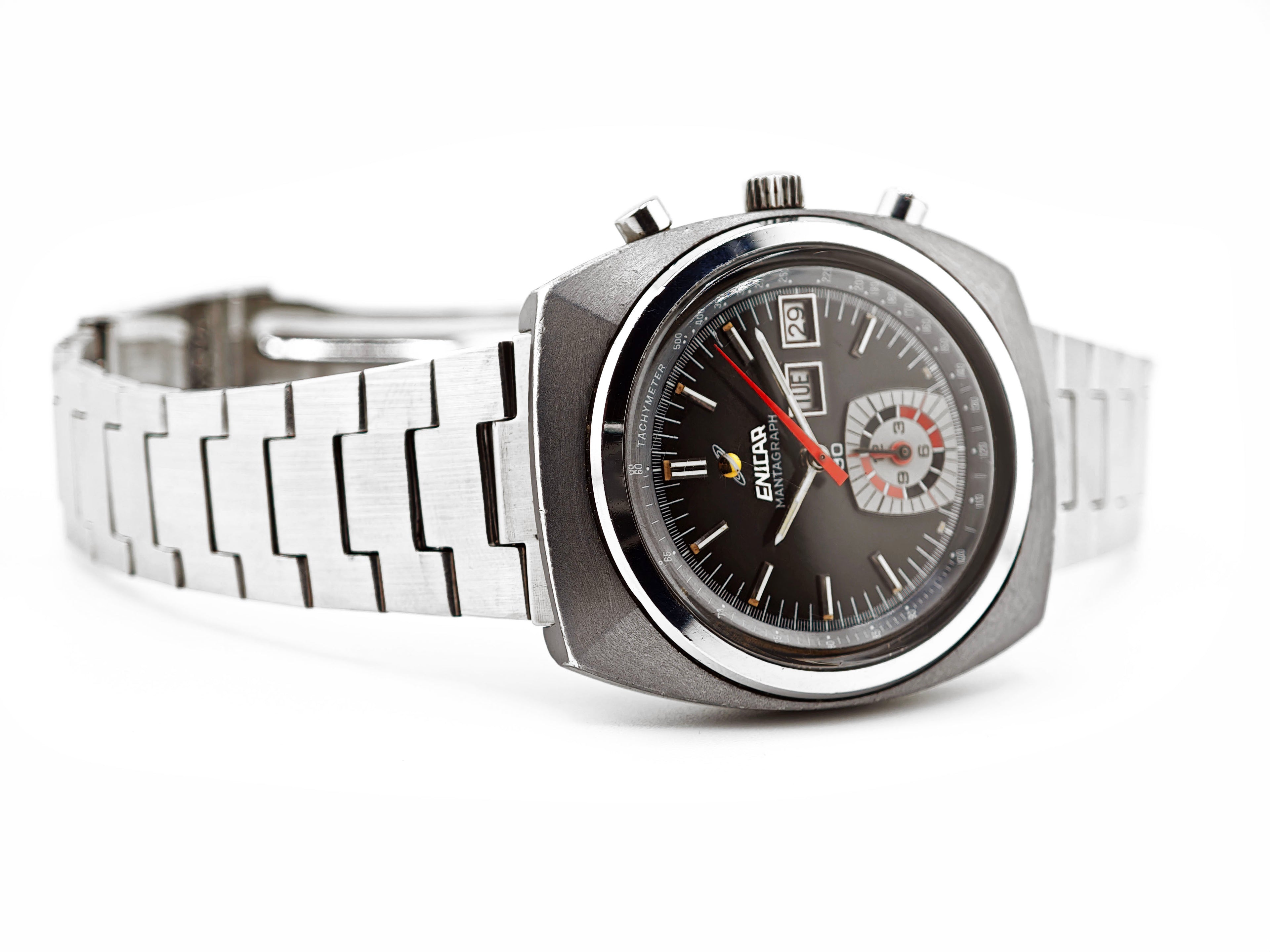 エニカ マンタグラフ 同軸フライバッククロノ Ref.219-02-01 / ENICAR MANTAGRAPH Cal.ER219 ( SEIKO 7016A )