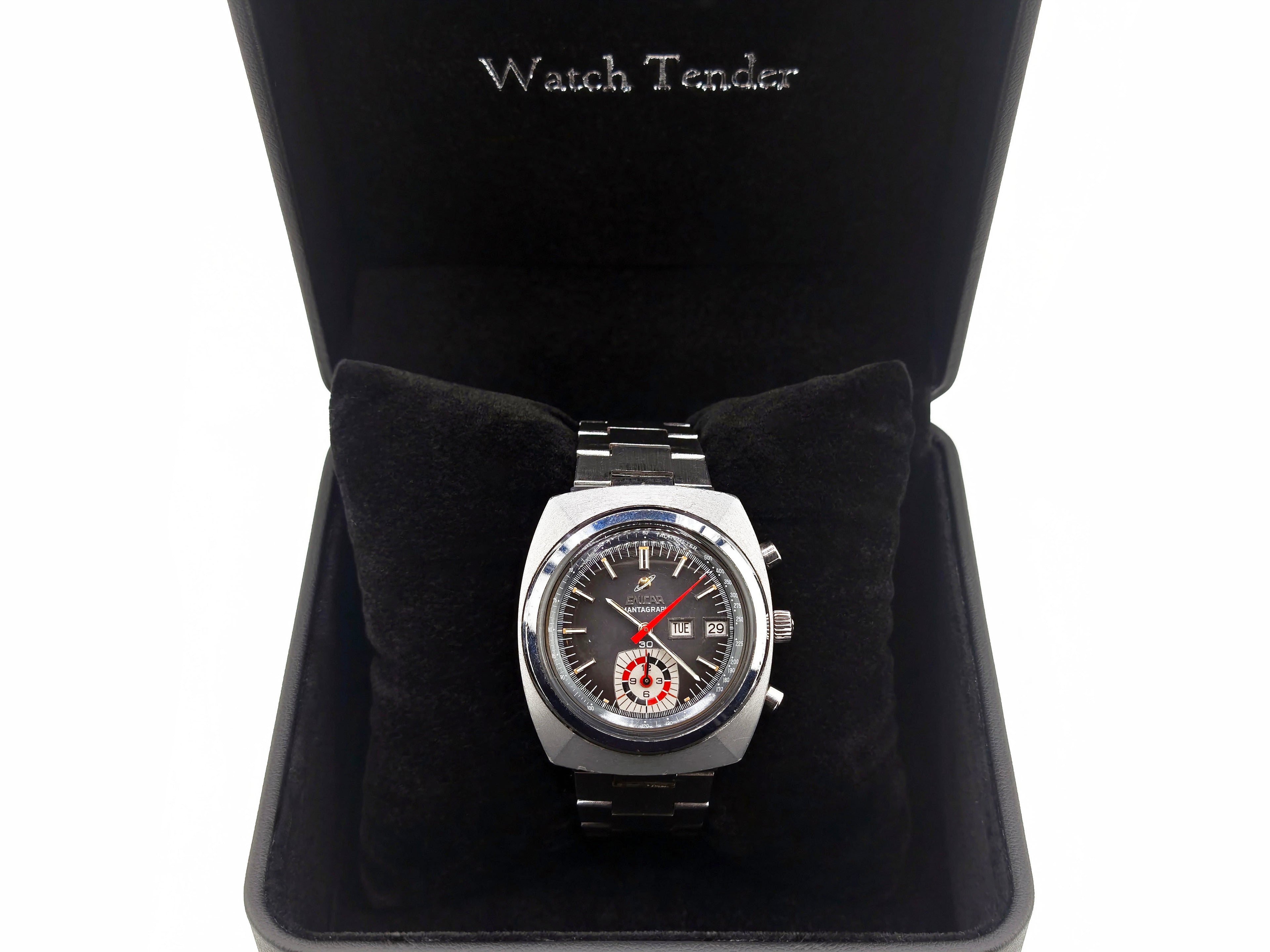エニカ マンタグラフ 同軸フライバッククロノ Ref.219-02-01 / ENICAR MANTAGRAPH Cal.ER219 ( SEIKO 7016A )