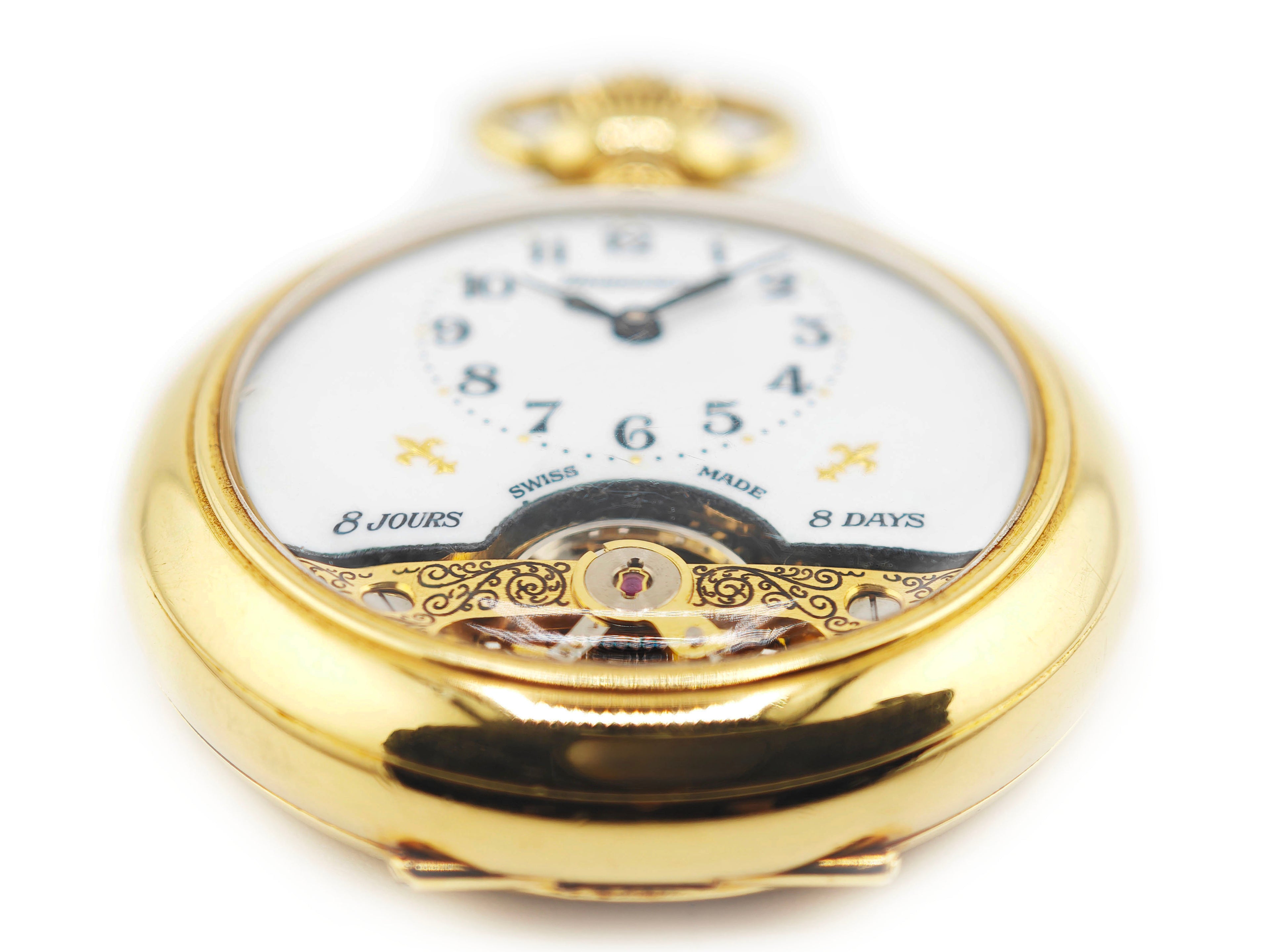 ヘブドマス 8デイズ 懐中時計 / HEBDOMAS 8days Pocket Watch