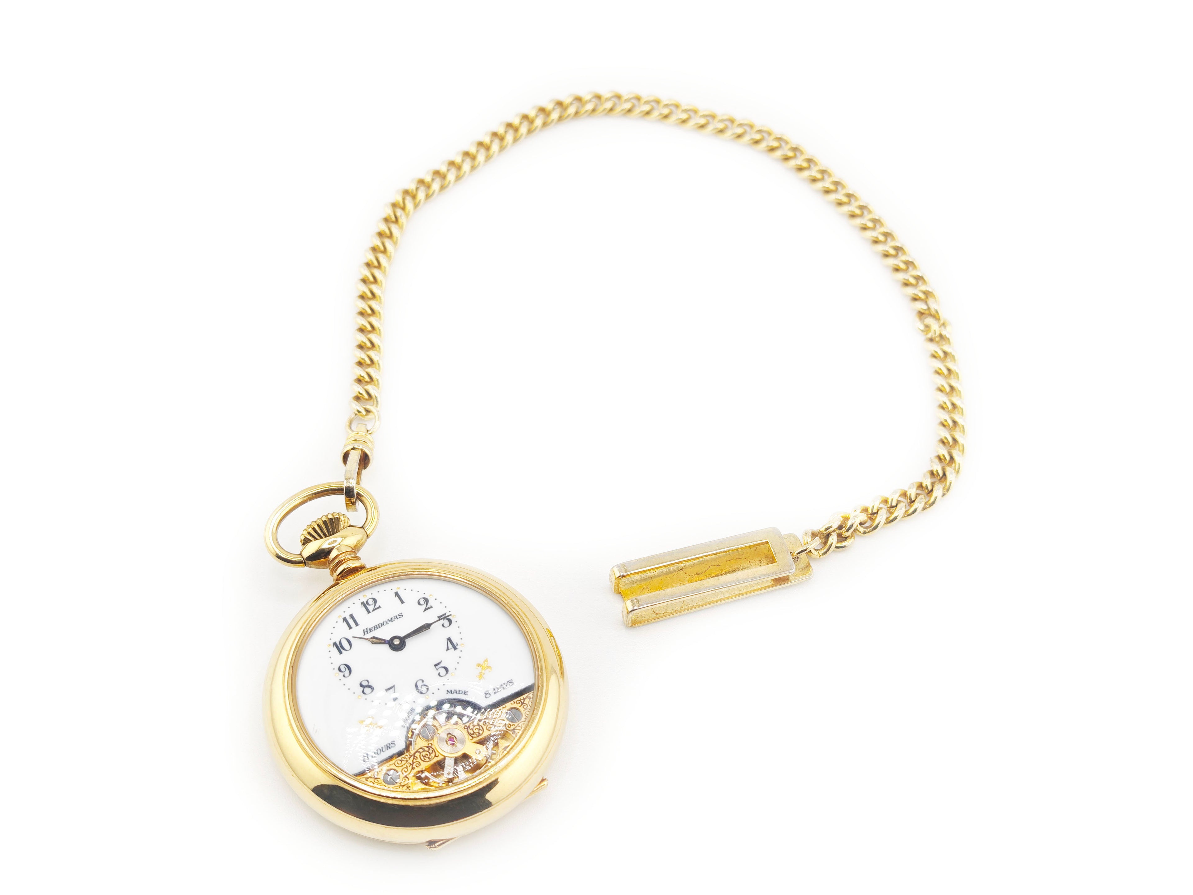 ヘブドマス 8デイズ 懐中時計 / HEBDOMAS 8days Pocket Watch