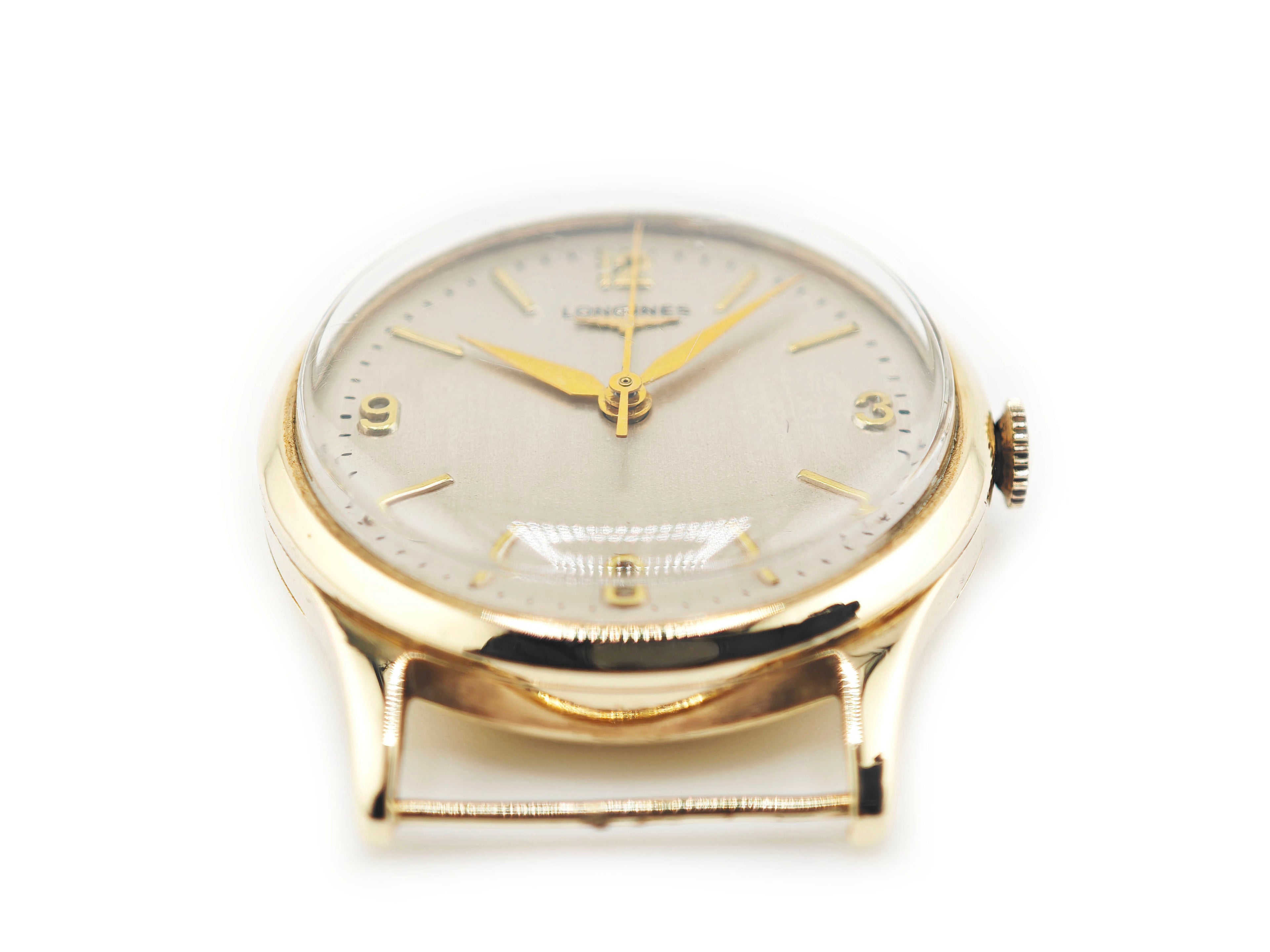 ロンジン デニソンケース 9K無垢 Ref.13322 \ LONGINES DENNISON case cal.12.68ZS 9ct solid gold