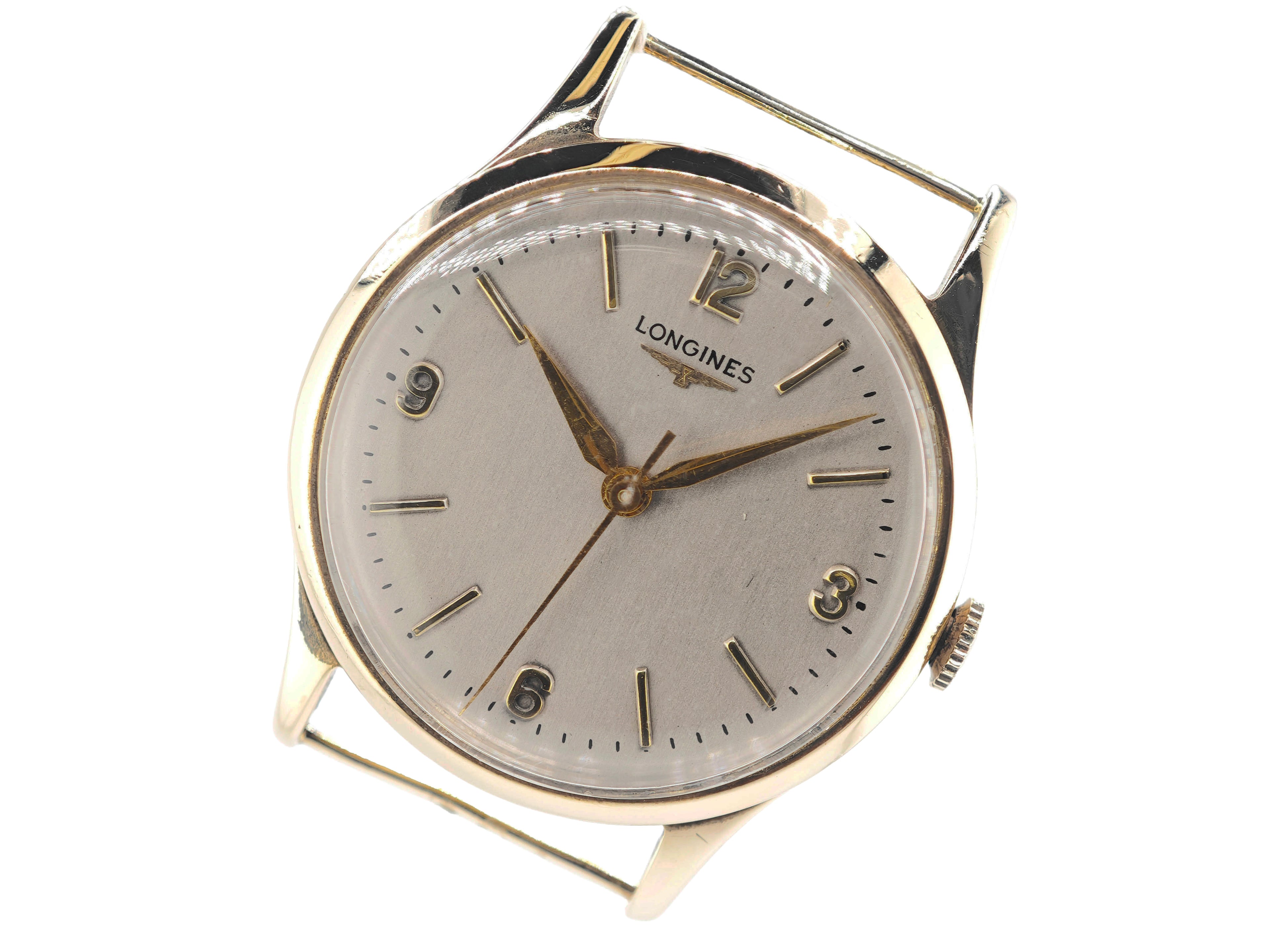 ロンジン デニソンケース 9K無垢 Ref.13322 \ LONGINES DENNISON case cal.12.68ZS 9ct solid gold