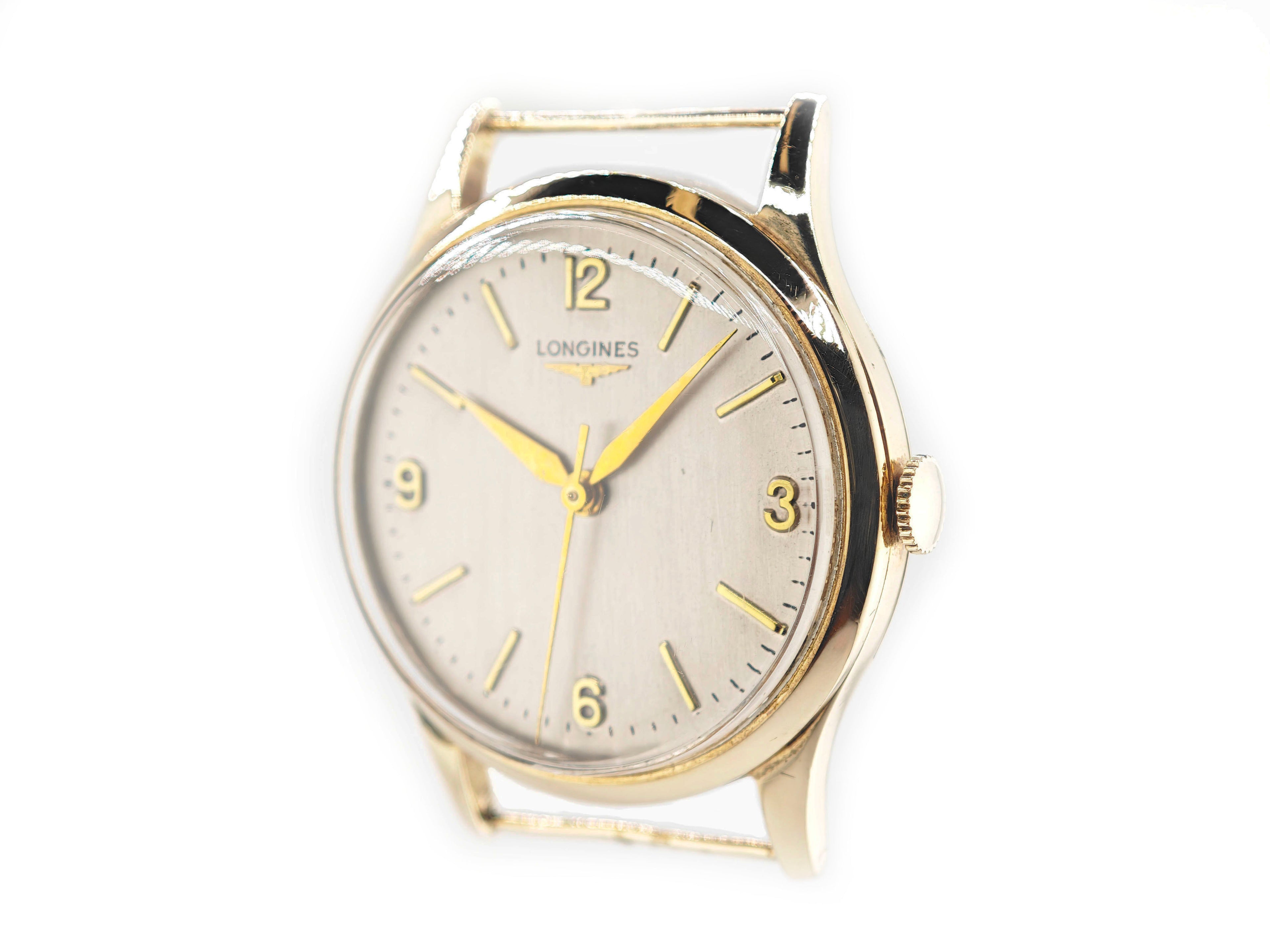 ロンジン デニソンケース 9K無垢 Ref.13322 \ LONGINES DENNISON case cal.12.68ZS 9ct solid gold