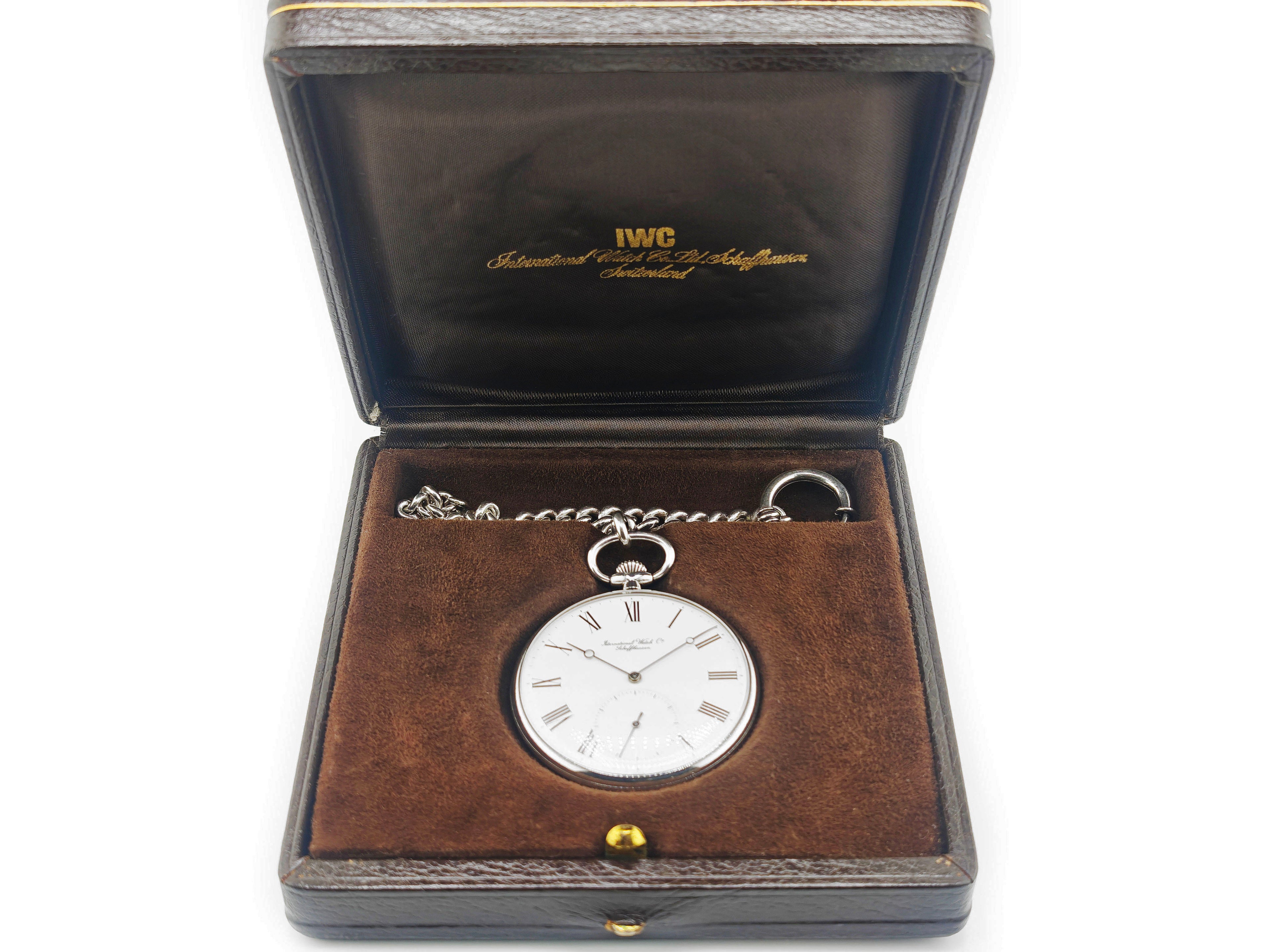 IWC 懐中時計 SV925無垢 Ref.5201 Cal.C952 / IWC Pocket Watch