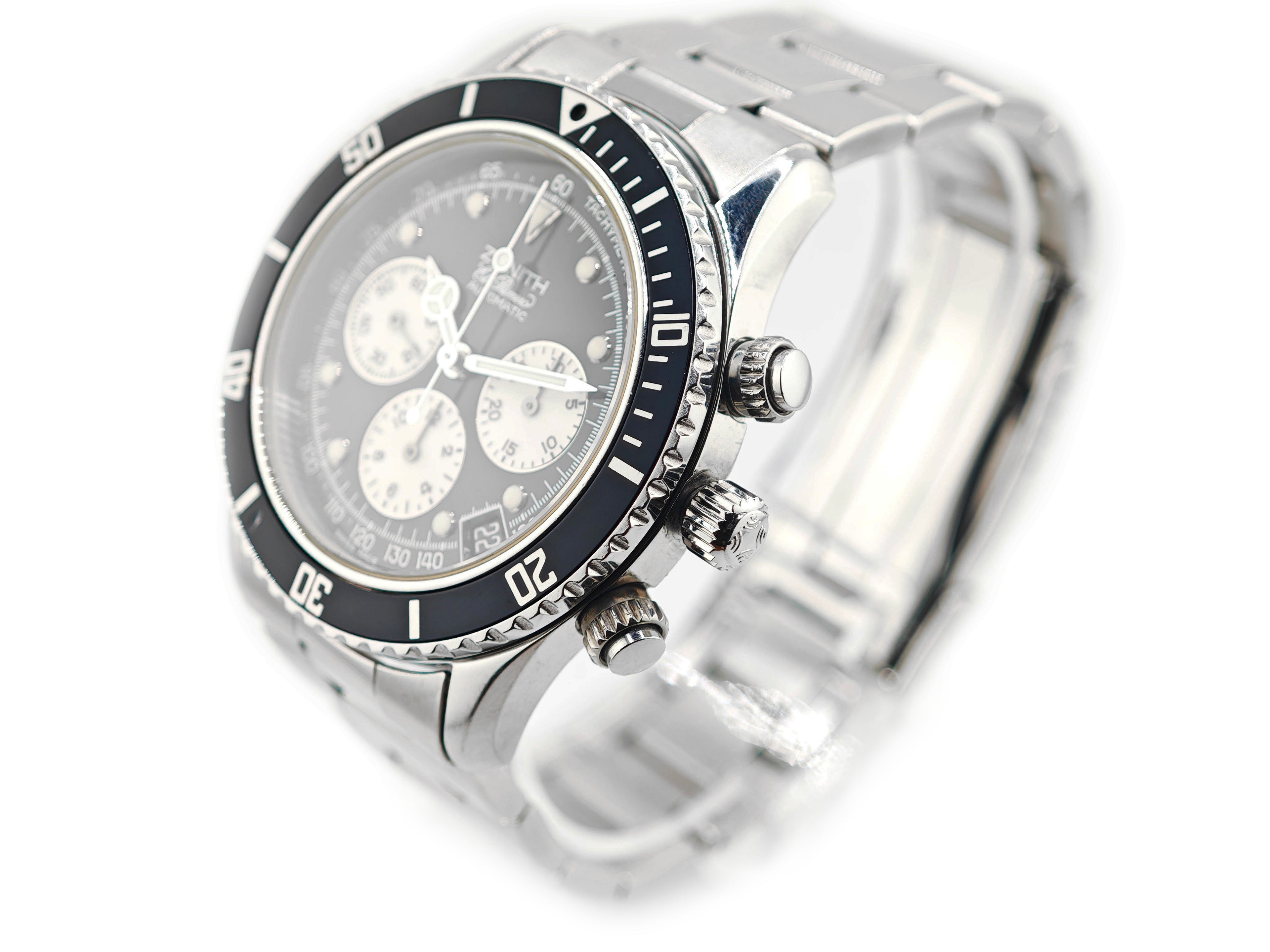 ゼニス デ・ルーカ エルプリメロ Ref.02.0312.400 / ZENITH El Primero DE luca Black