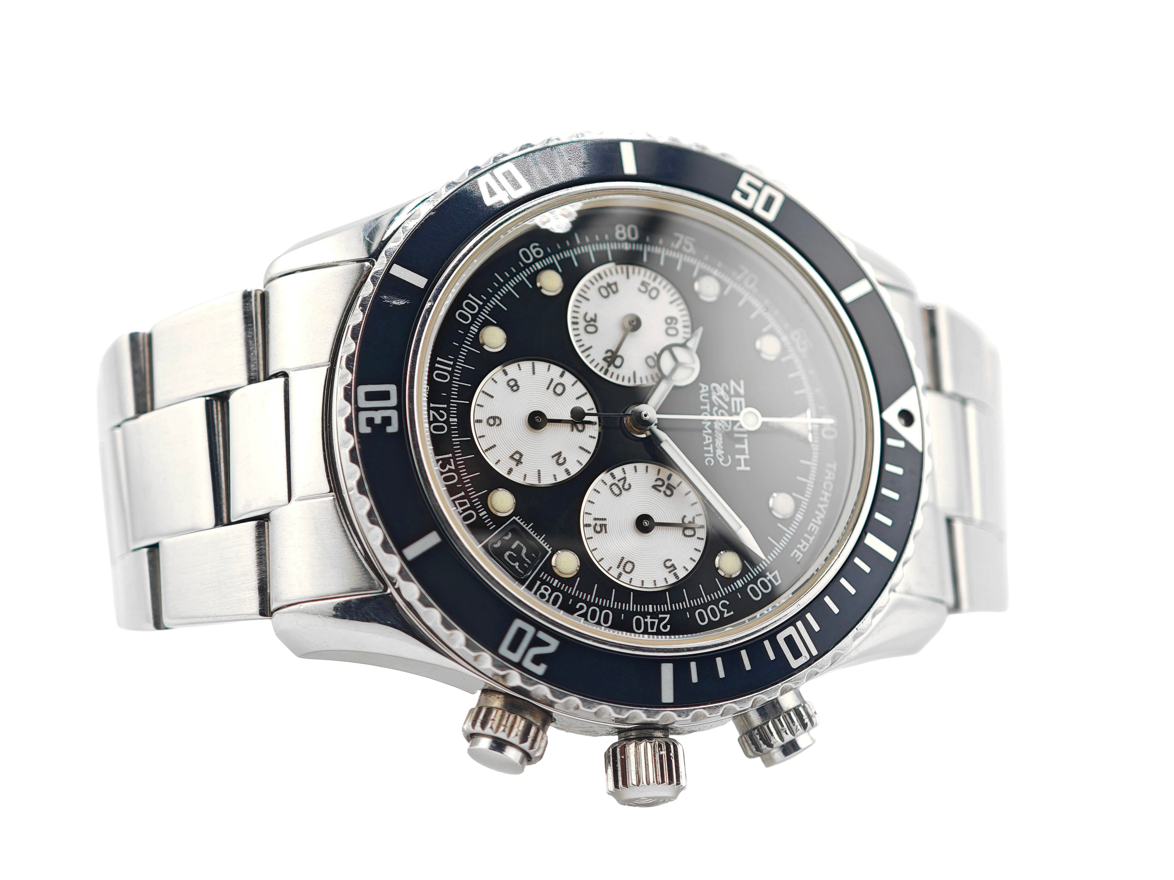 ゼニス デ・ルーカ エルプリメロ Ref.02.0312.400 / ZENITH El Primero DE luca Black