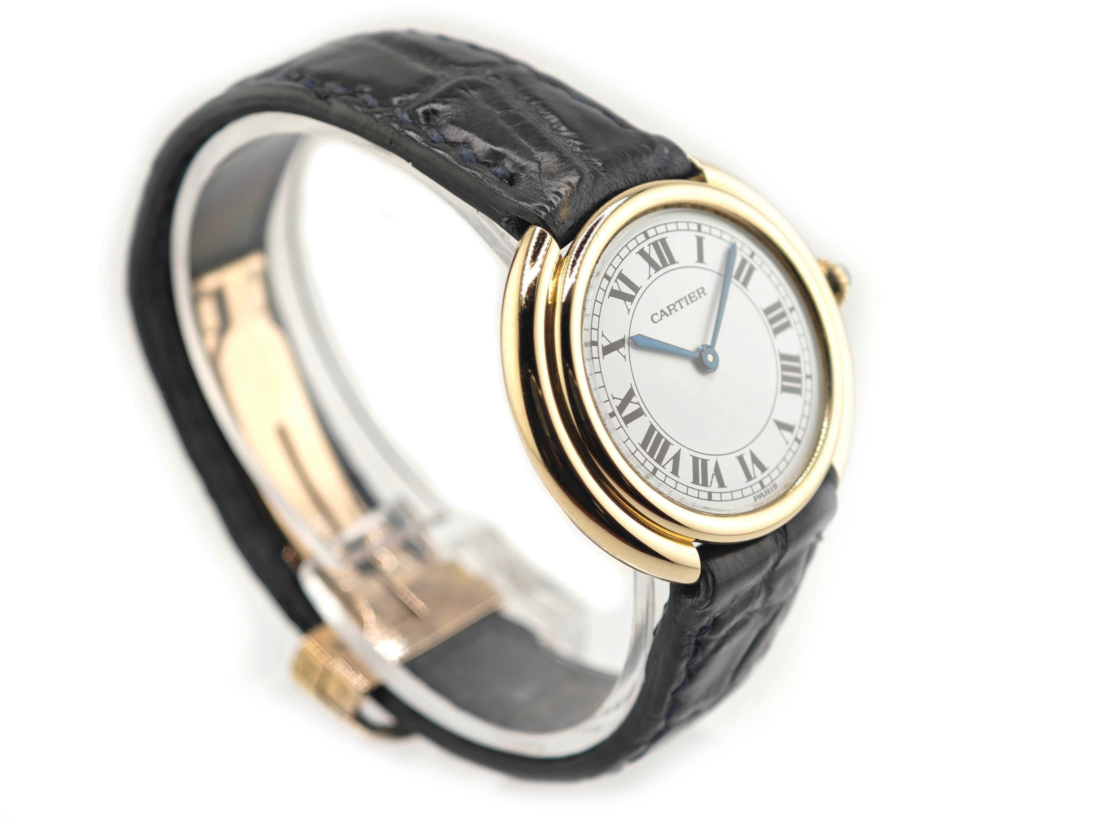 カルティエ ヴァンドームLM PARIS文字盤 Ref.78090 / Cartier Vendome Jumbo 1970&