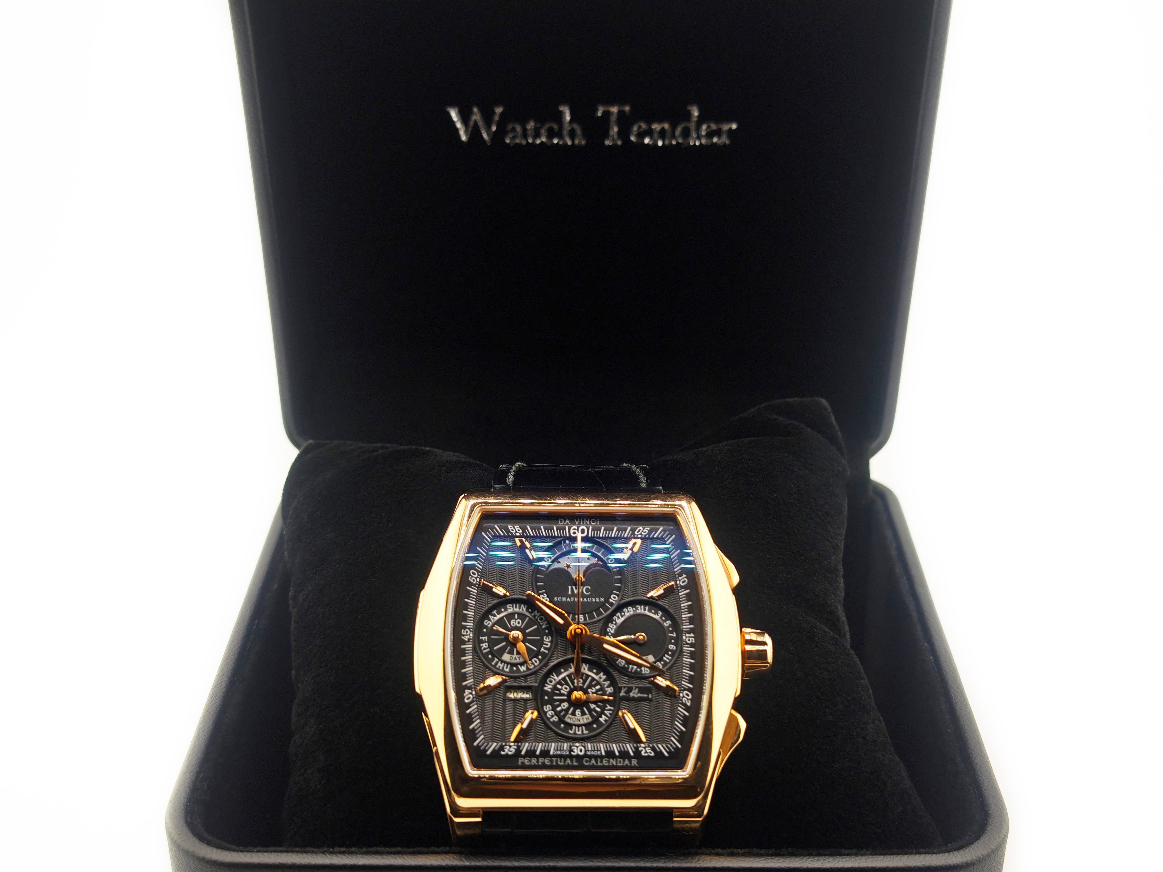 IWC ダ・ヴィンチ パーペチュアル クルト・クラウス 18KRG 1000本限定 / Da Vinci Perpetual Calendar Kurt Klaus