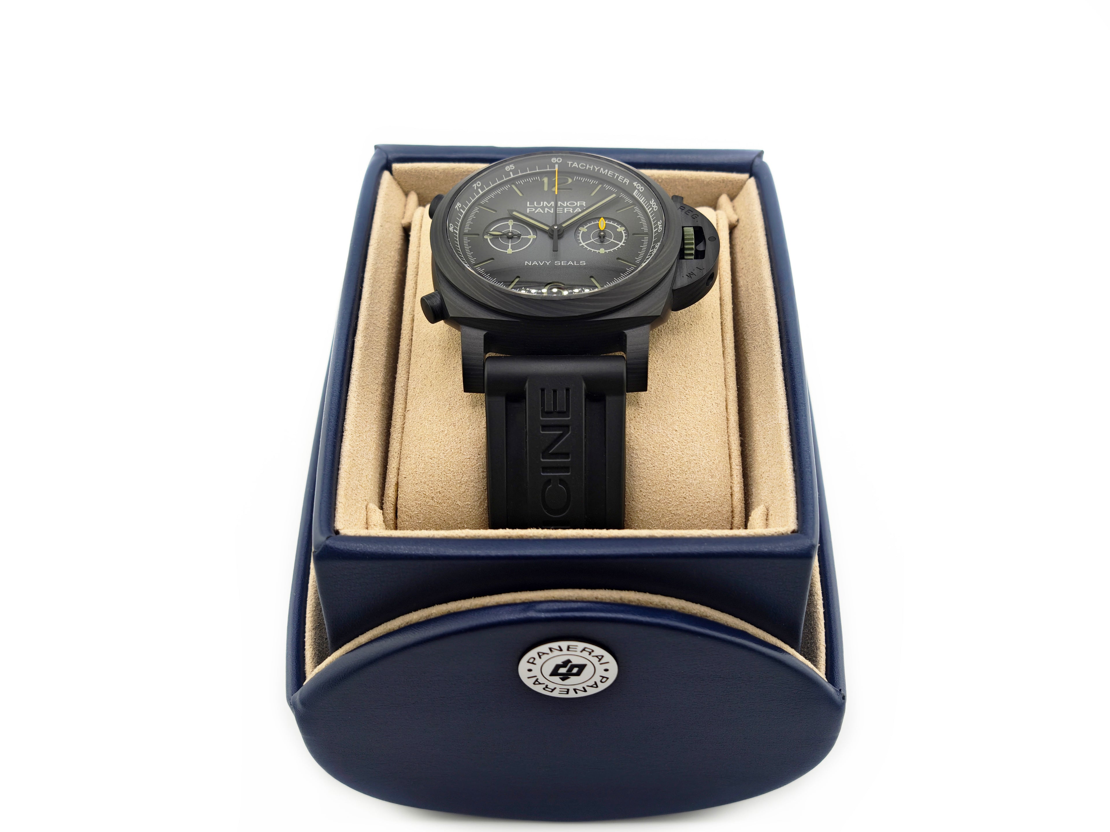 パネライ ルミノールクロノ カーボテック ネイビーシールズ 462本限定 PAM01419 / PANERAI Luminor Chrono Carbotech Navy SEALs