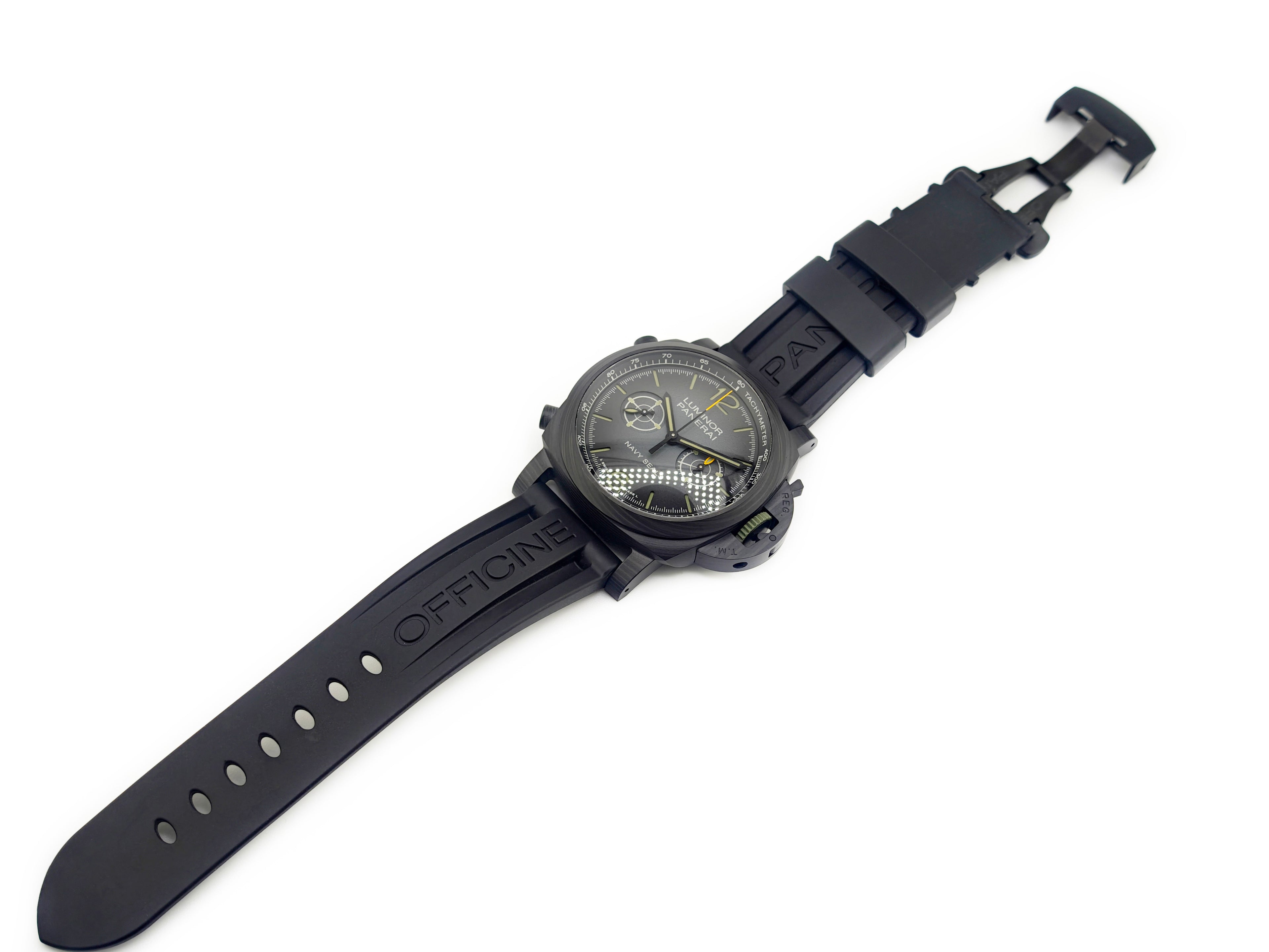 パネライ ルミノールクロノ カーボテック ネイビーシールズ 462本限定 PAM01419 / PANERAI Luminor Chrono Carbotech Navy SEALs