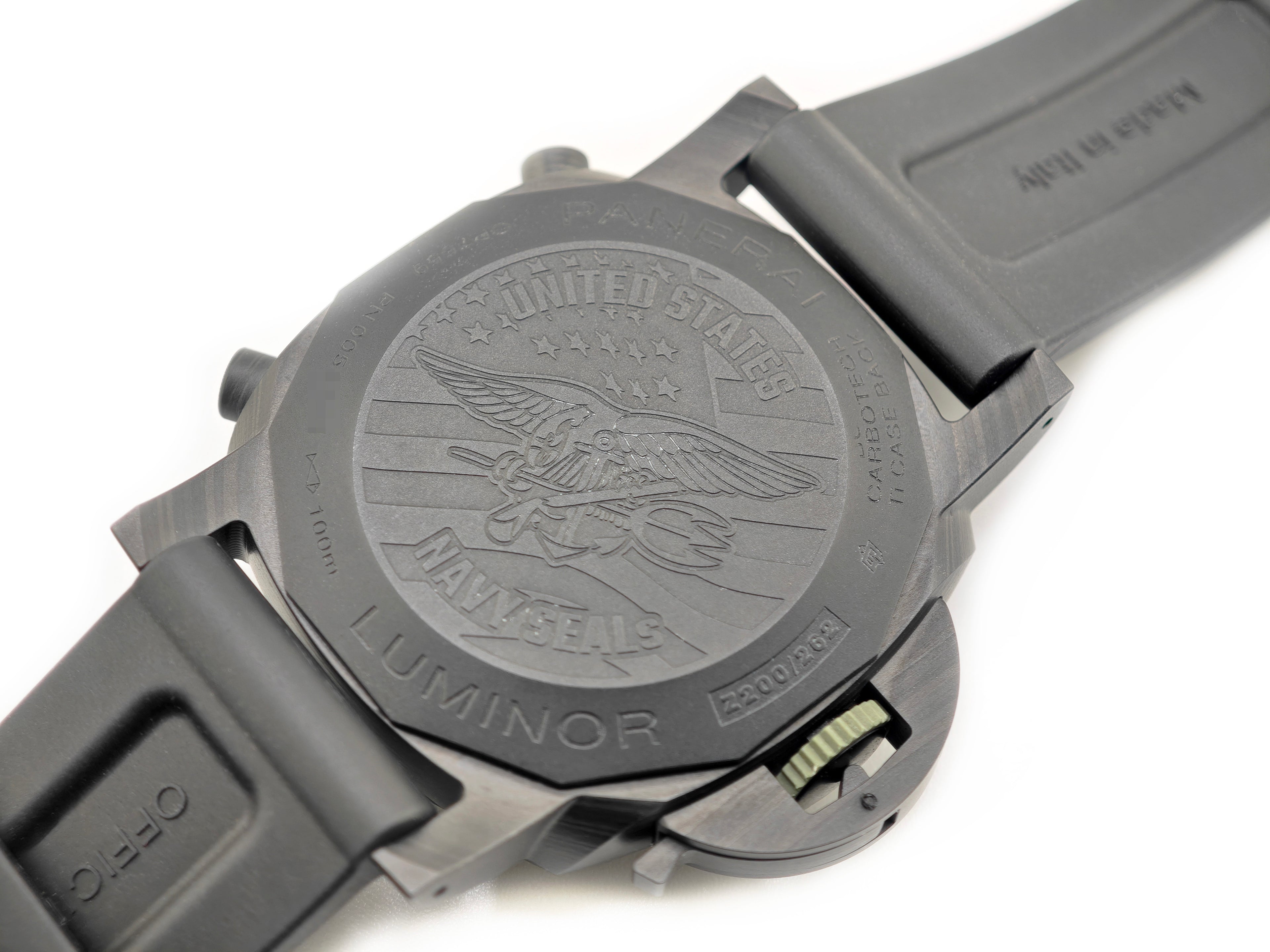 パネライ ルミノールクロノ カーボテック ネイビーシールズ 462本限定 PAM01419 / PANERAI Luminor Chrono Carbotech Navy SEALs