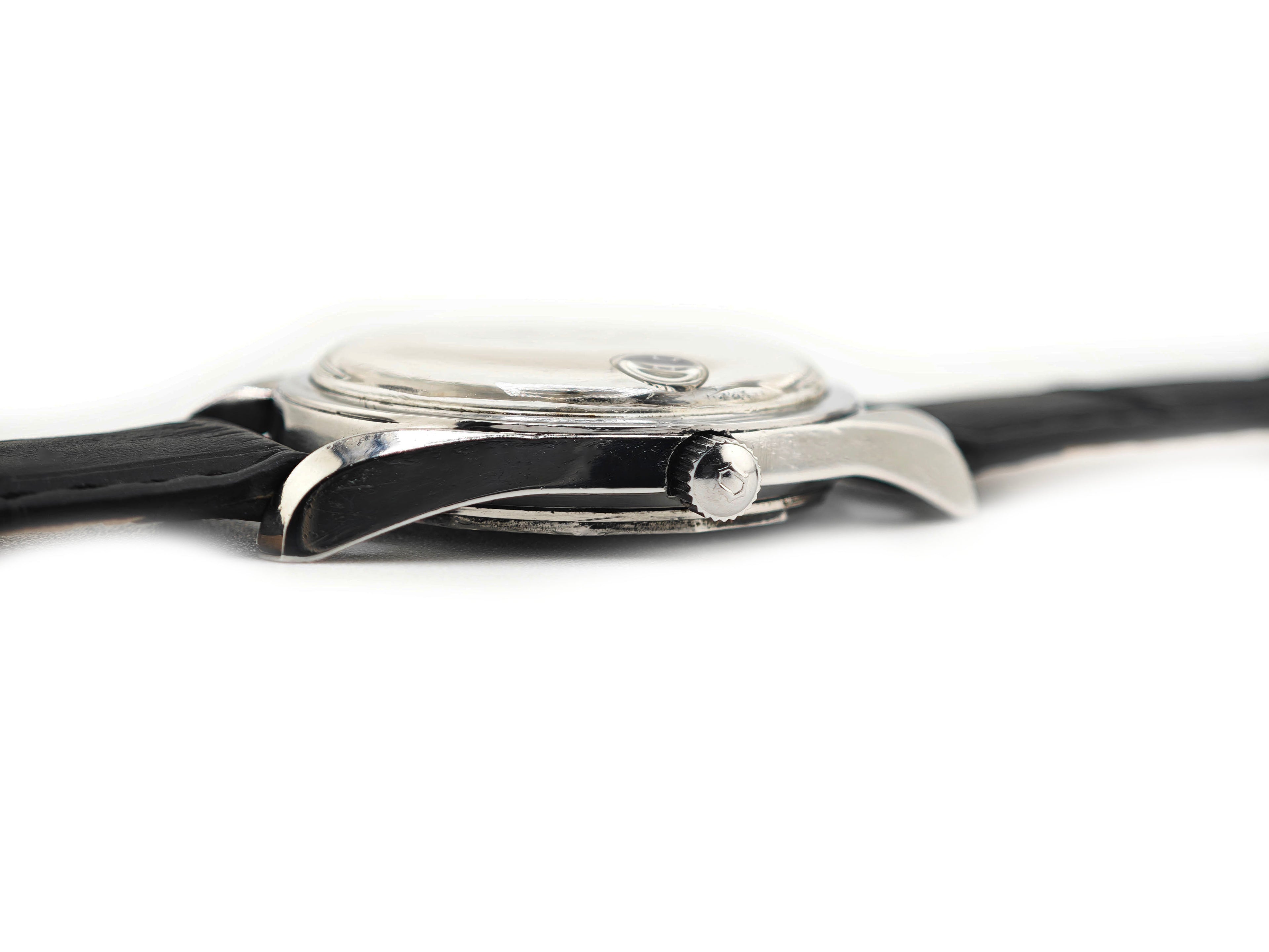 ユニバーサルジュネーブ ポールルーターデイト ブラックギルトダイヤル Ref.204607/1 / Universal Geneve Polerouter Date Black Gilt Dial