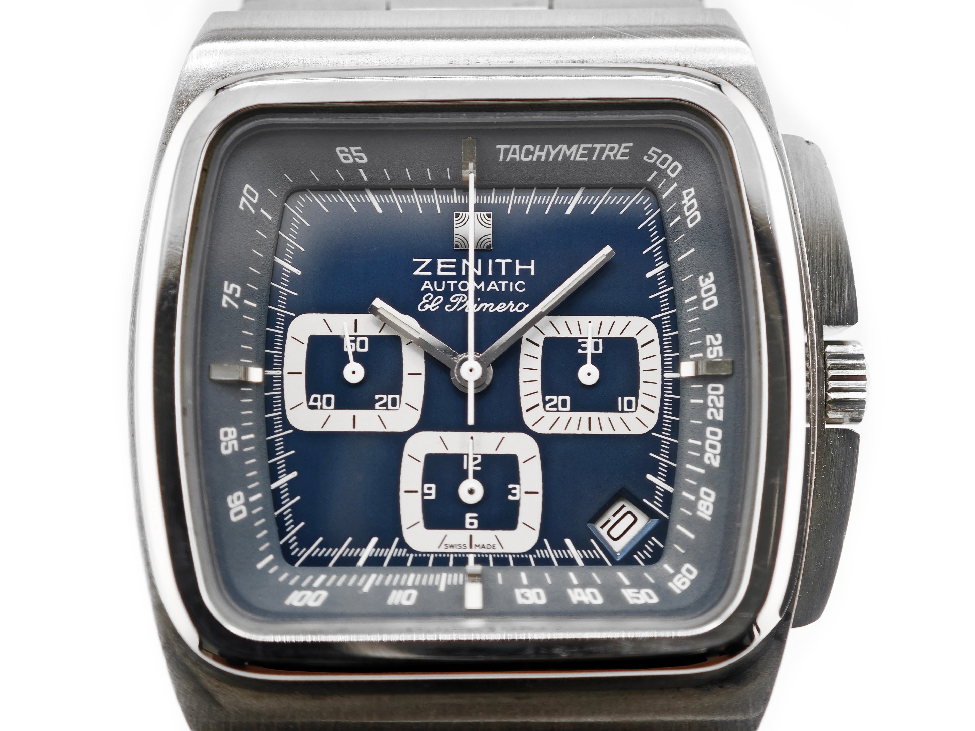 ゼニス エル・プリメロ TVウォッチ Ref.01-0200-415 / ZENITH El Primero Tv Case Blue