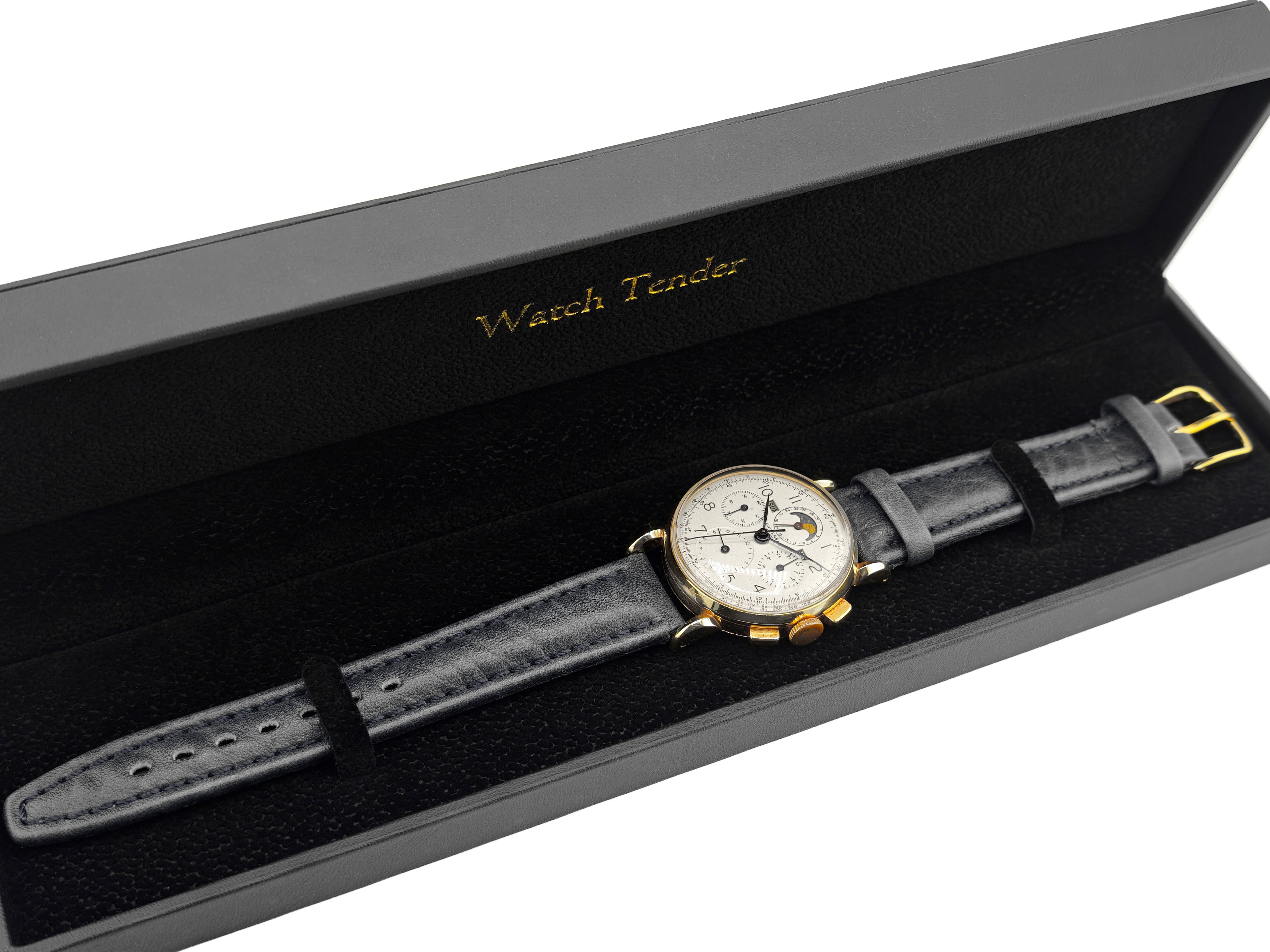 ユニバーサルジュネーブ トリコンパックス 14金無垢 Ref.52216 / Universal Geneve Tri-Compax 14K Solid Gold 1940&