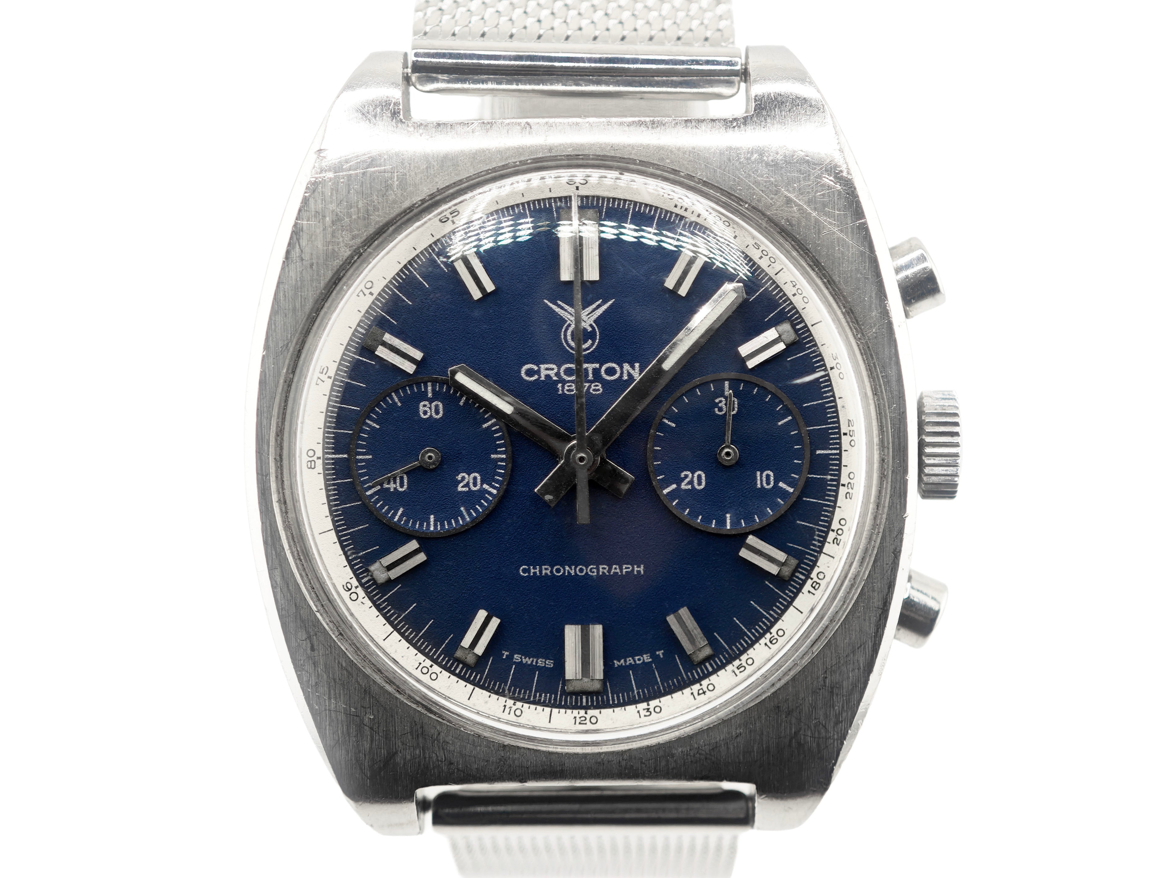 クロトン(ニバダ)ヴィンテージクロノグラフ / CROTON (NIVADA) Vintage Chronograph Cal.Valjuox 7733