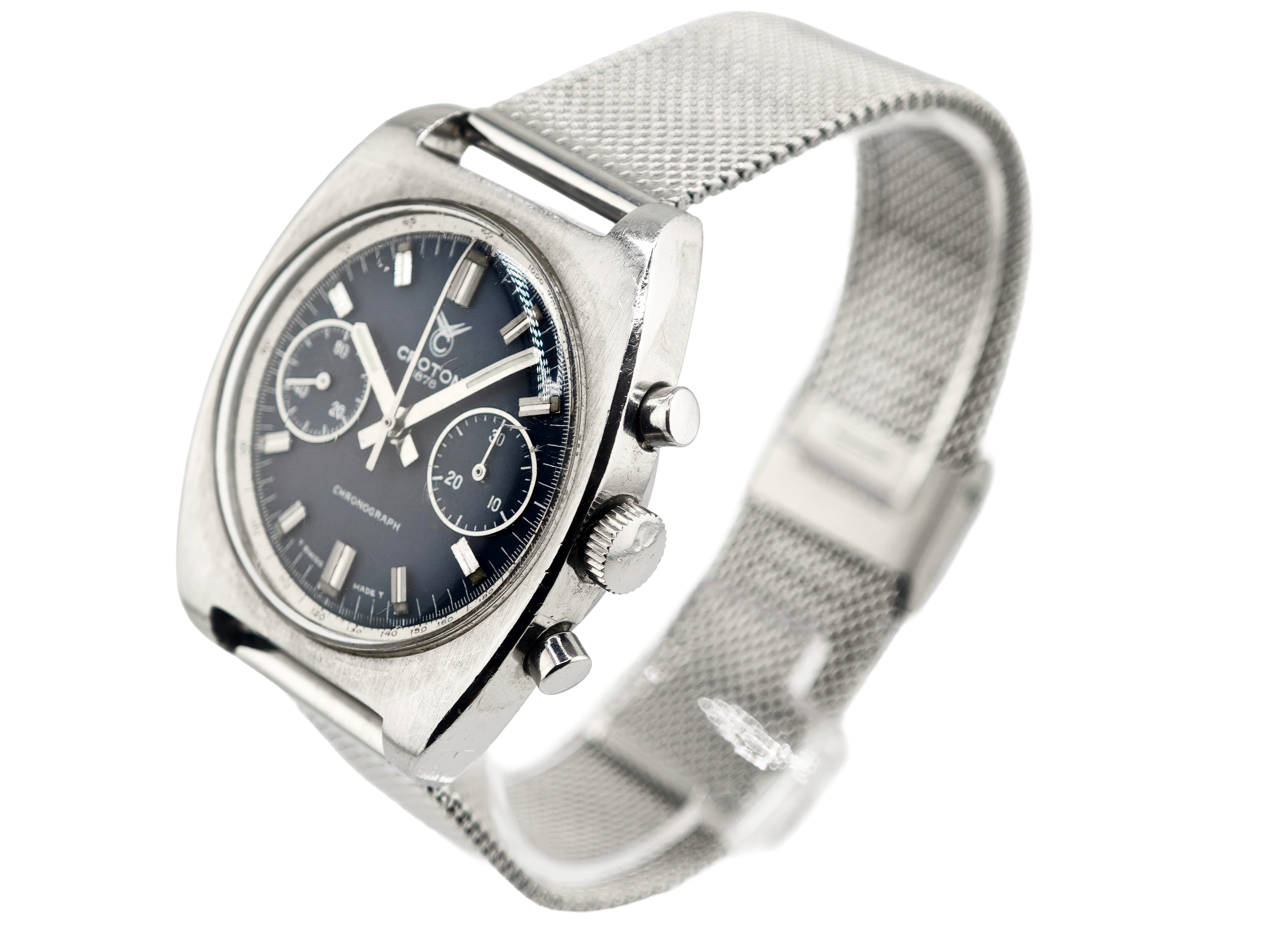 クロトン(ニバダ)ヴィンテージクロノグラフ / CROTON (NIVADA) Vintage Chronograph Cal.Valjuox 7733