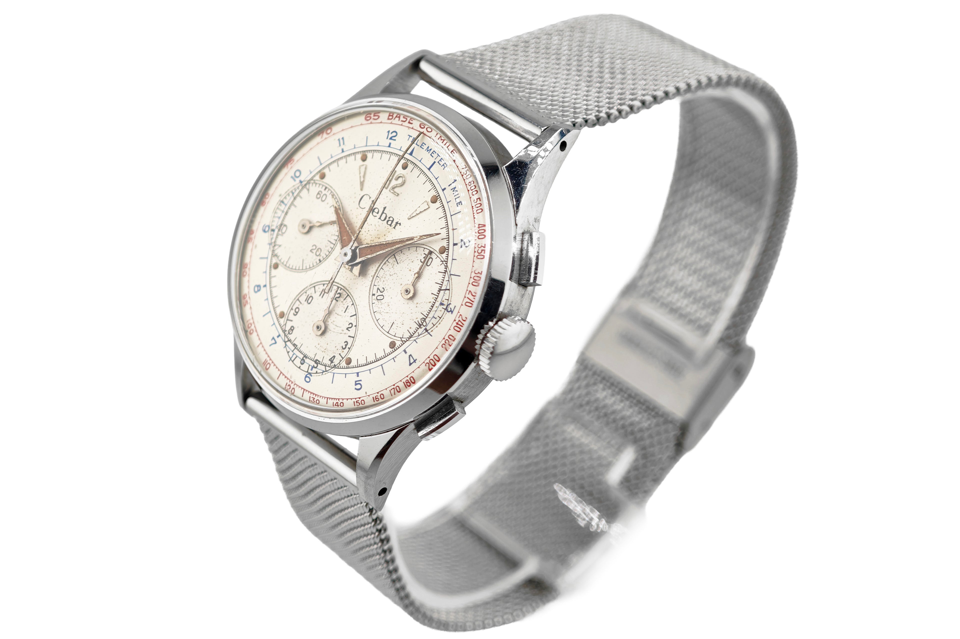 クレバー ヴィンテージ クロノグラフ Cal.Valjoux72 / CLEBAR Vintage chronograph