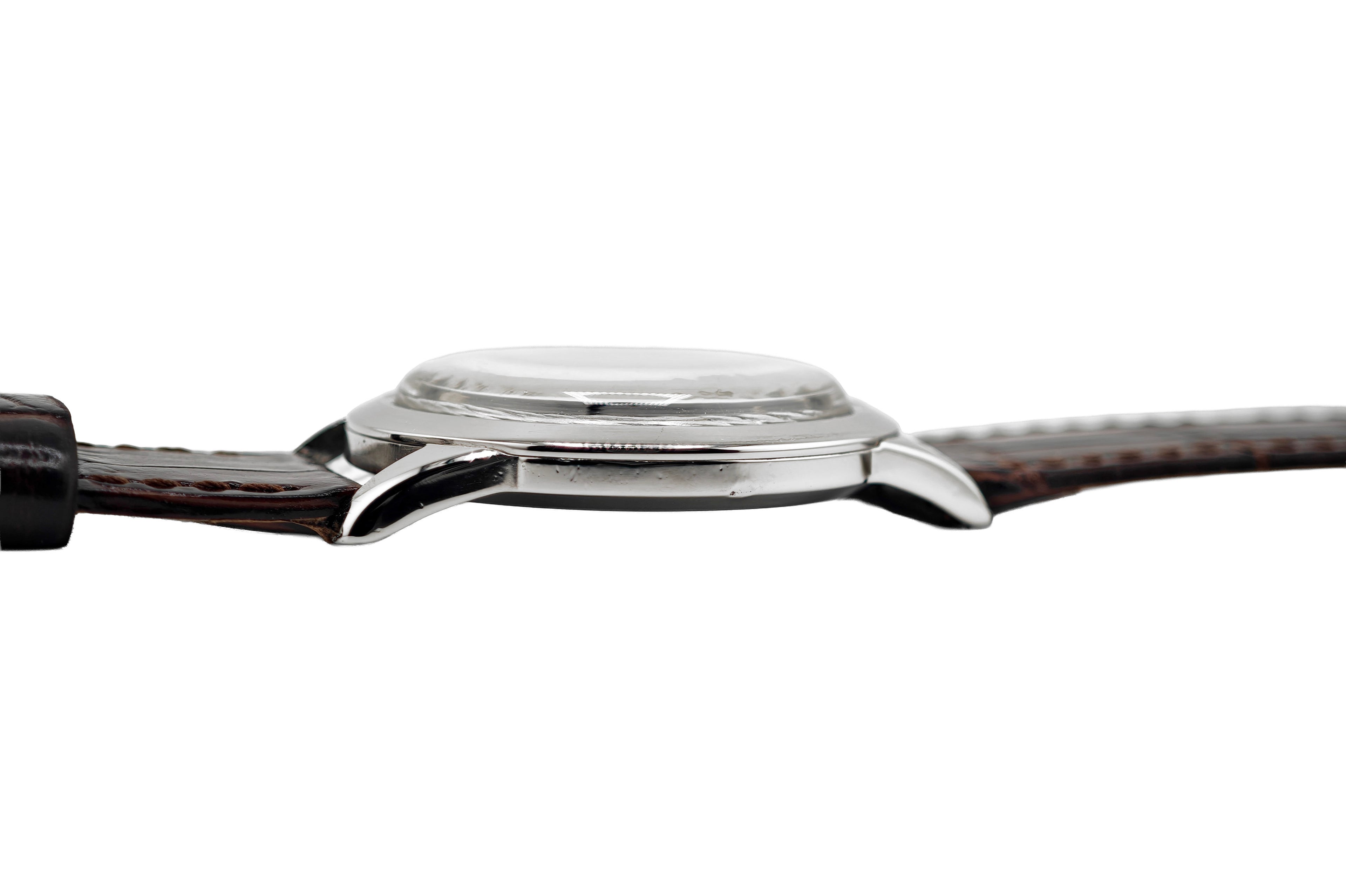 ブライトリング クサビインデックス マットダイヤル REF.2907 31 Cal.Venus 220 / BREITLING Vintage Matte Black Dial