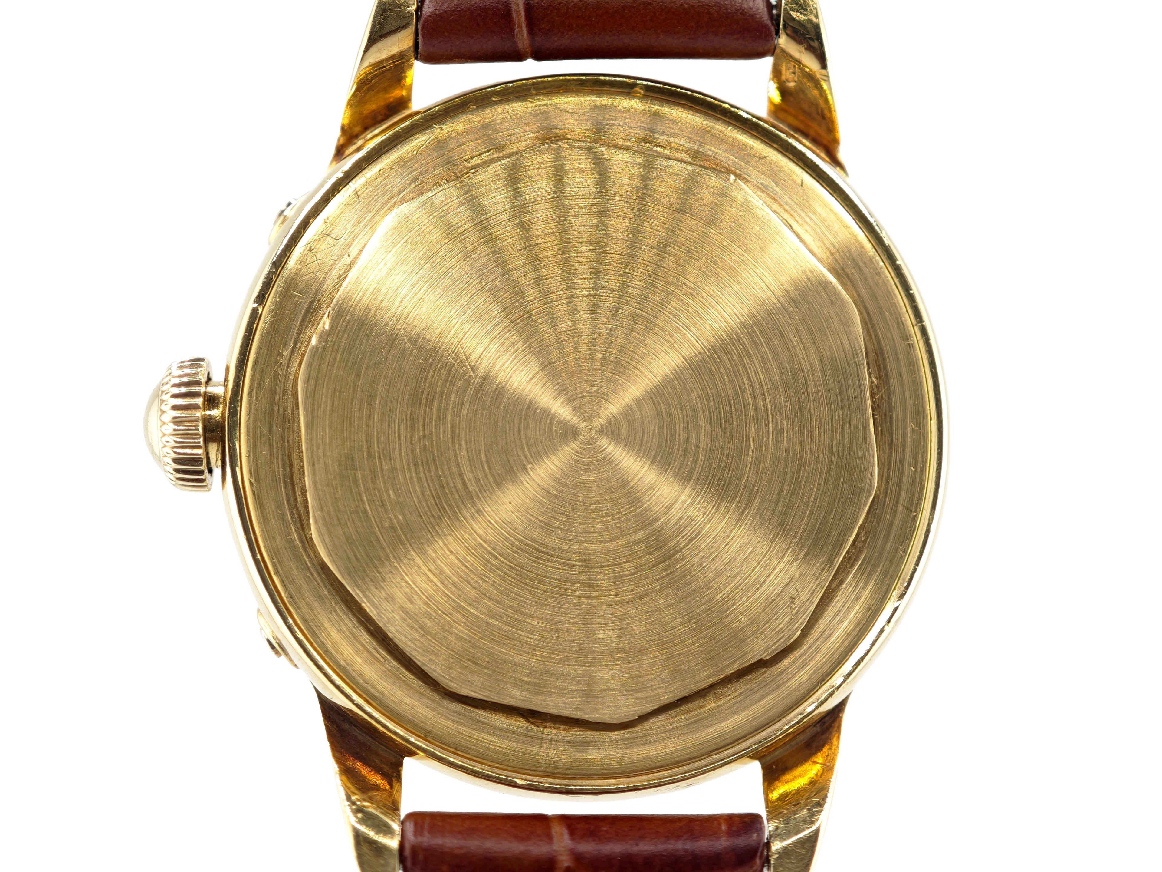 Tiffany&Co by MOVADO ポインターデイト トリプルカレンダー 18K無垢 Ref.4919 / Triple Calendar 18K Solid Gold 1950&