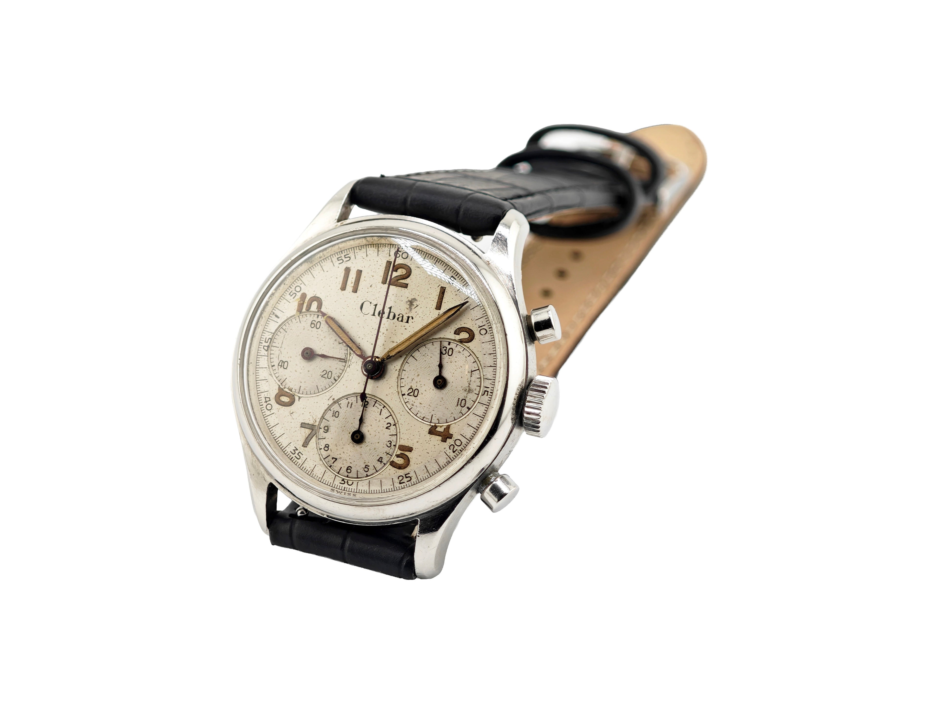 クレバー ヴィンテージ クロノグラフ Cal.Valjoux72 / CLEBAR Vintage chronograph