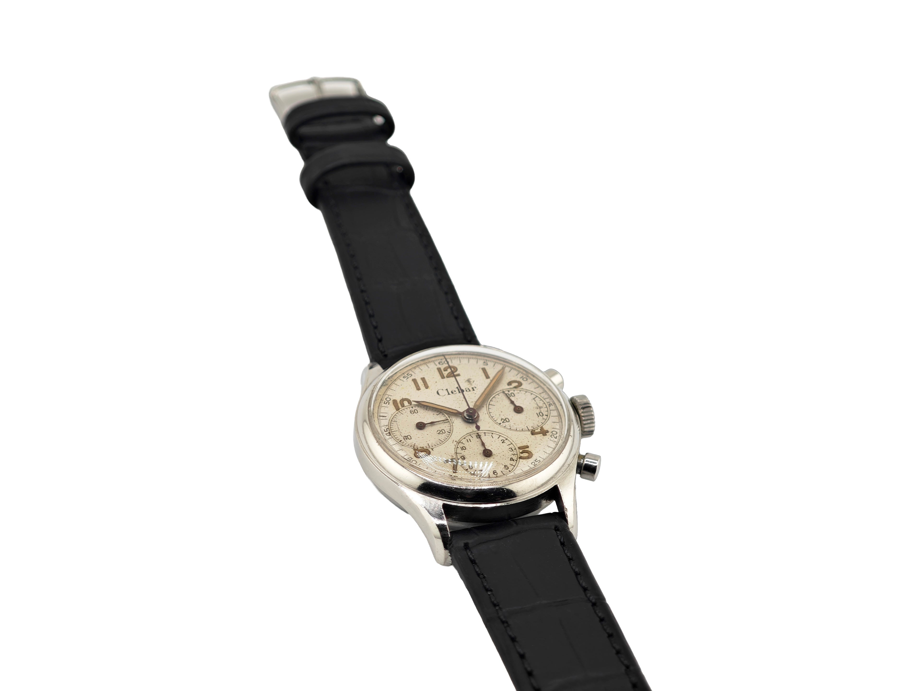 クレバー ヴィンテージ クロノグラフ Cal.Valjoux72 / CLEBAR Vintage chronograph