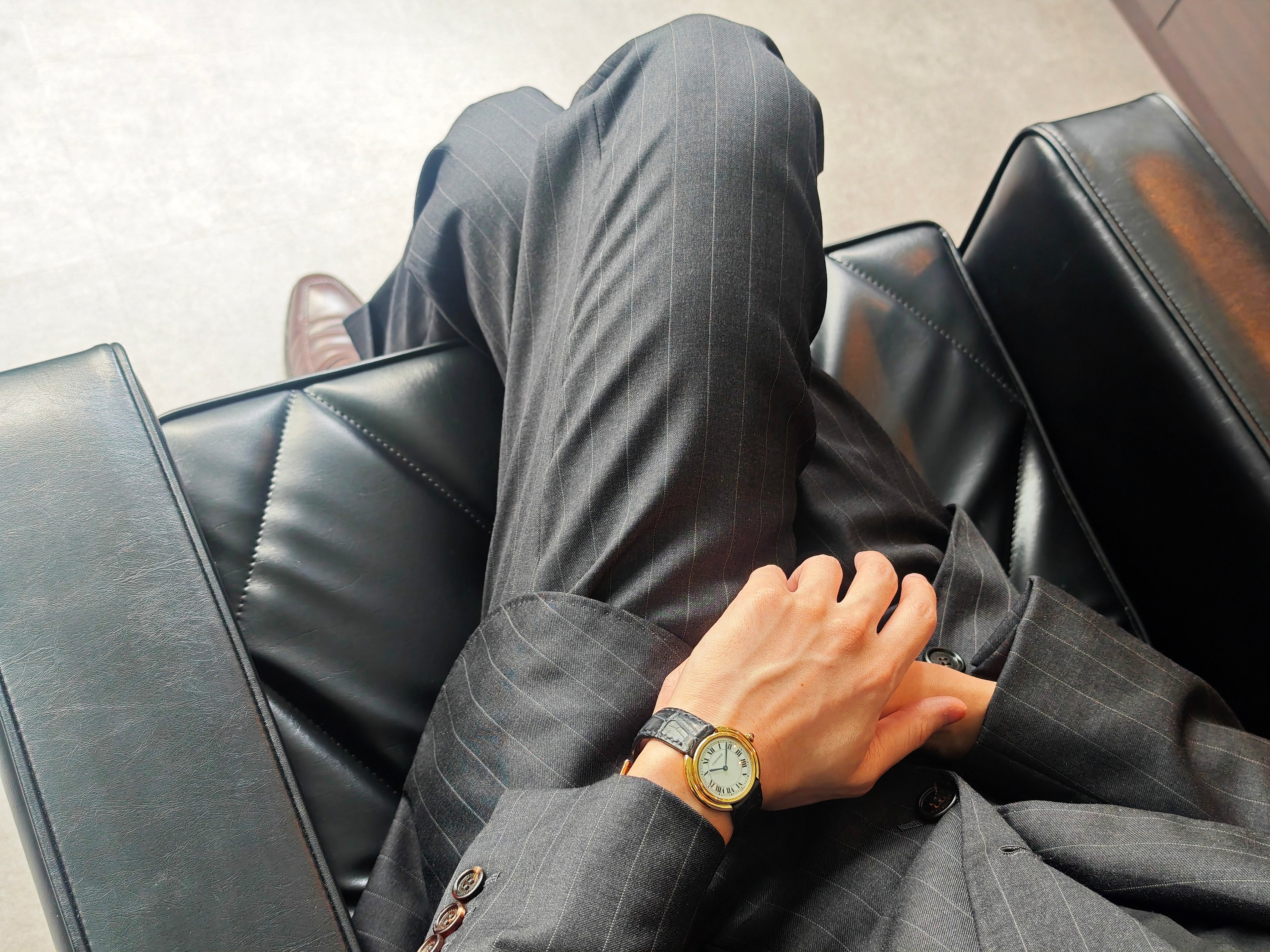 カルティエ ヴァンドームLM PARIS文字盤 Ref.78090 / Cartier Vendome Jumbo 1970&