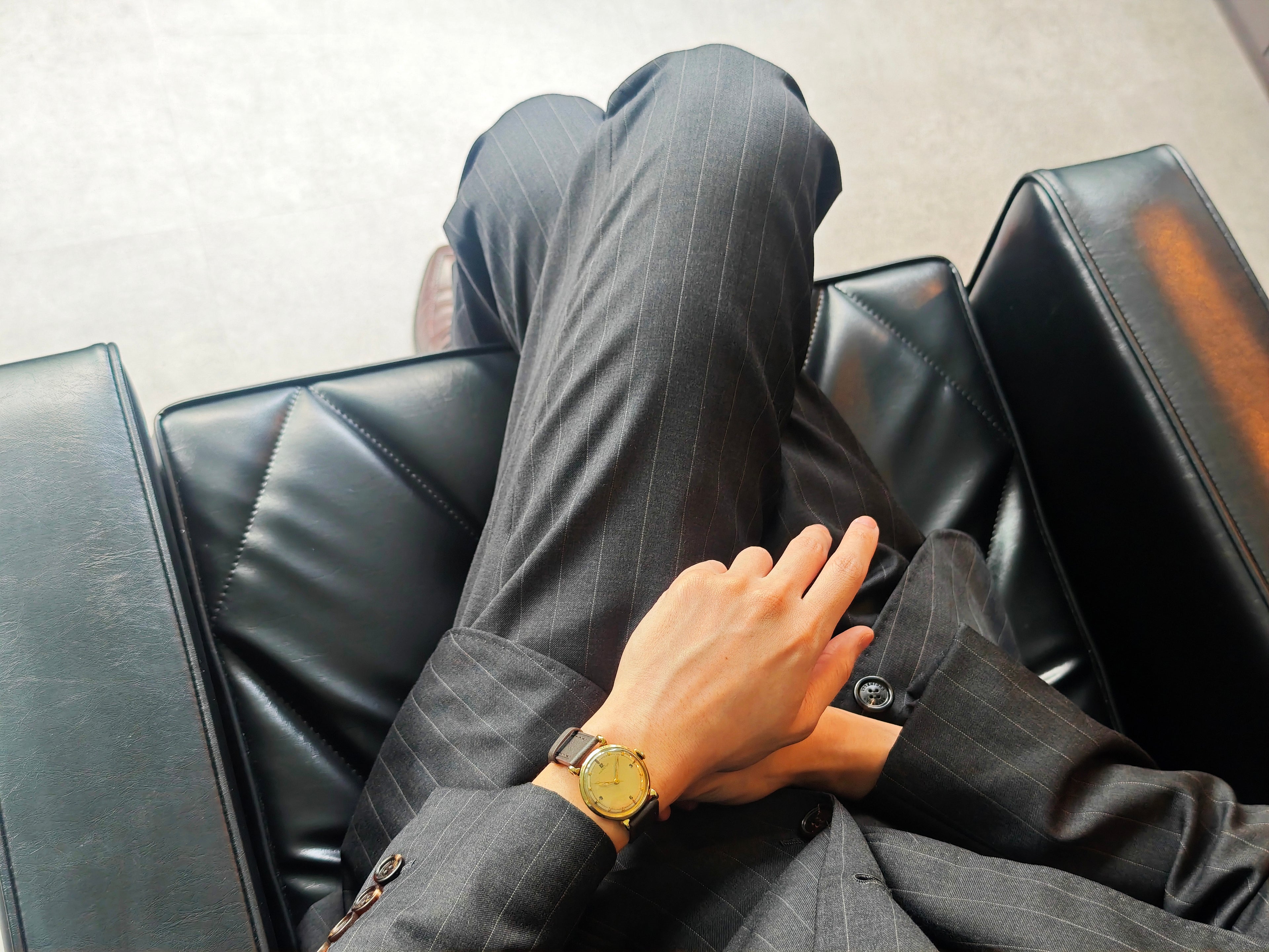 ハミルトン 3針 14K無垢 Cal.735/ HAMILTON 14K solid gold vintage watch