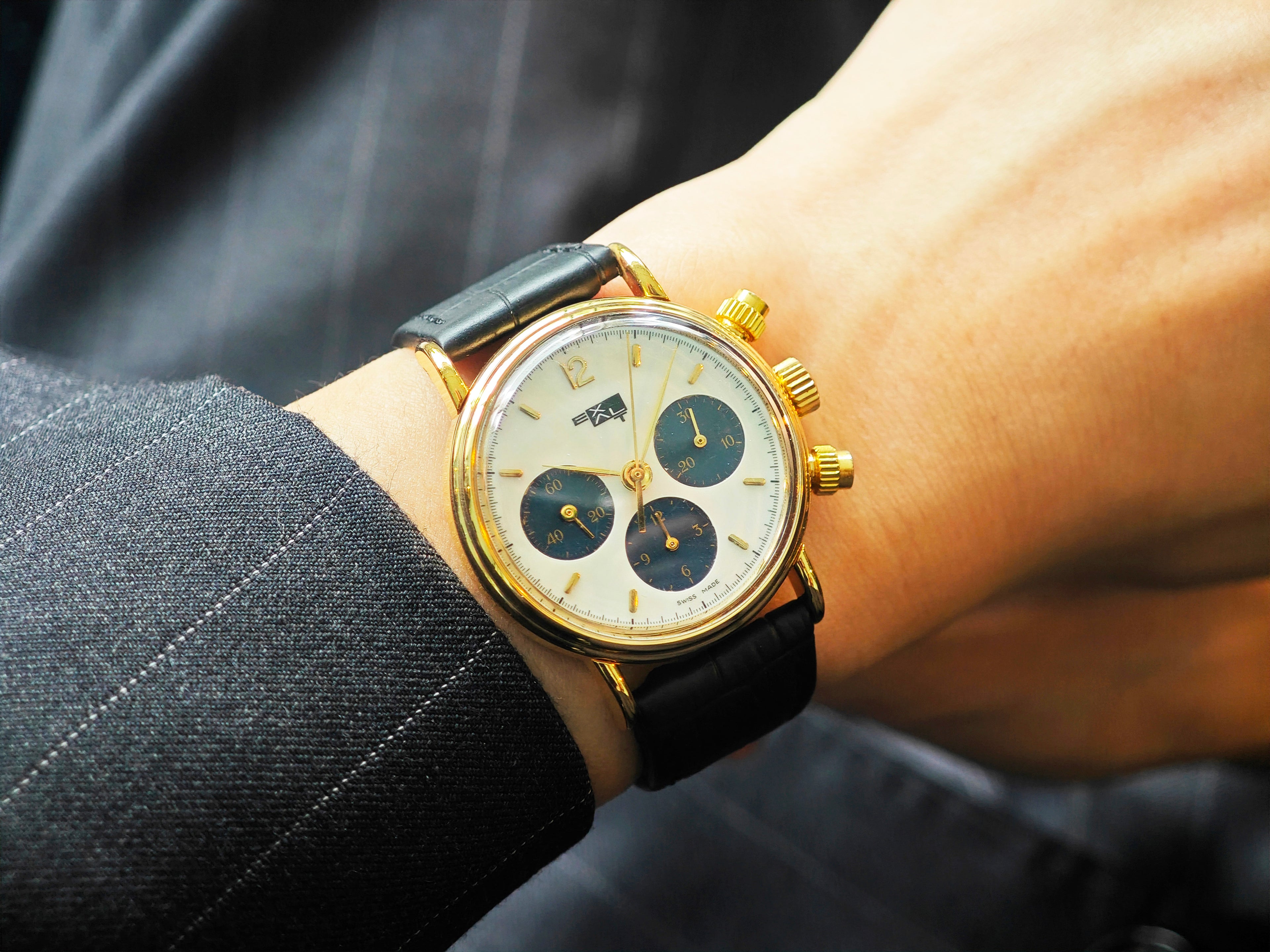 エクサルト ヴィンテージクロノグラフ / EXALT VINTAGE CHRONOGRAPH Cal.Lemania 1873