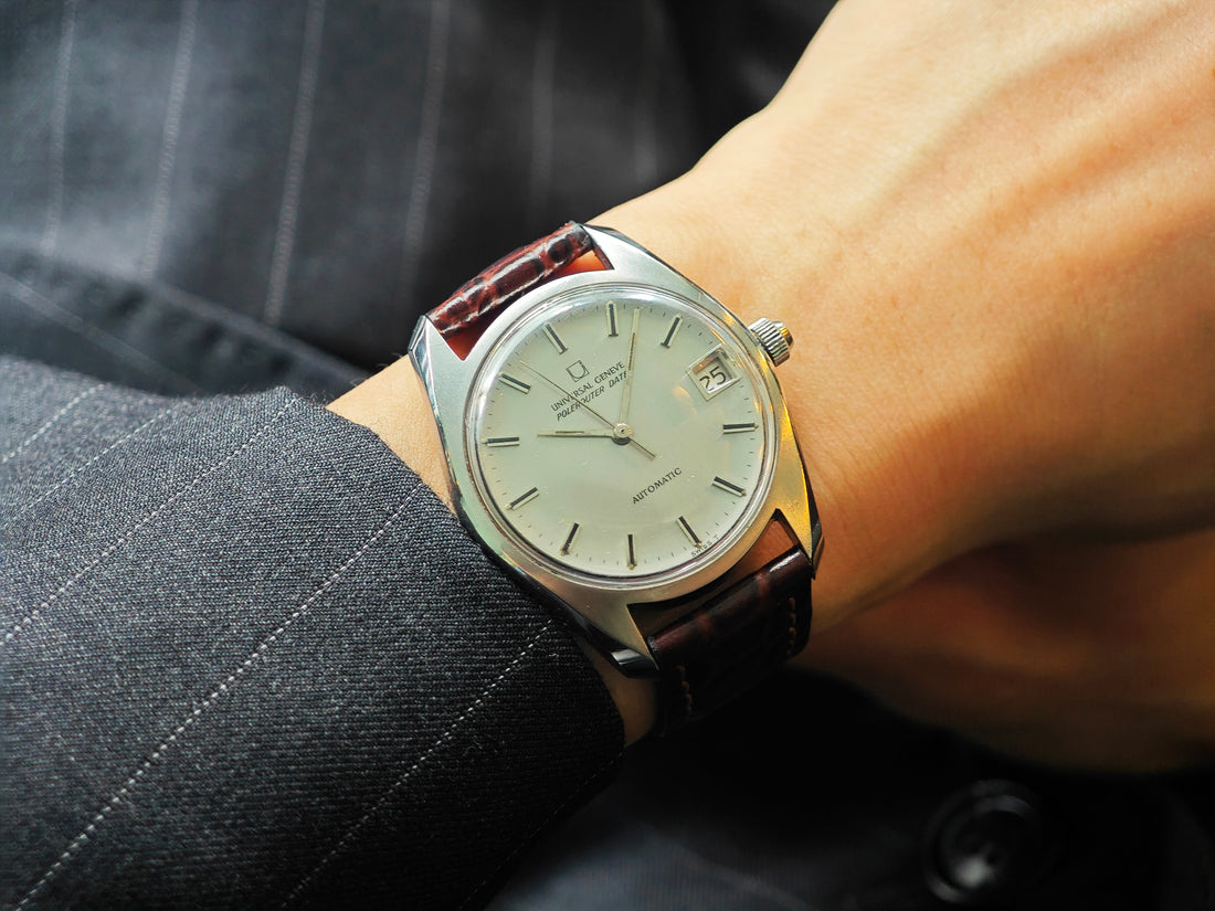 ユニバーサルジュネーブ ポールルーターデイト Ref.869115/05 / Universal Genève Polerouter Date