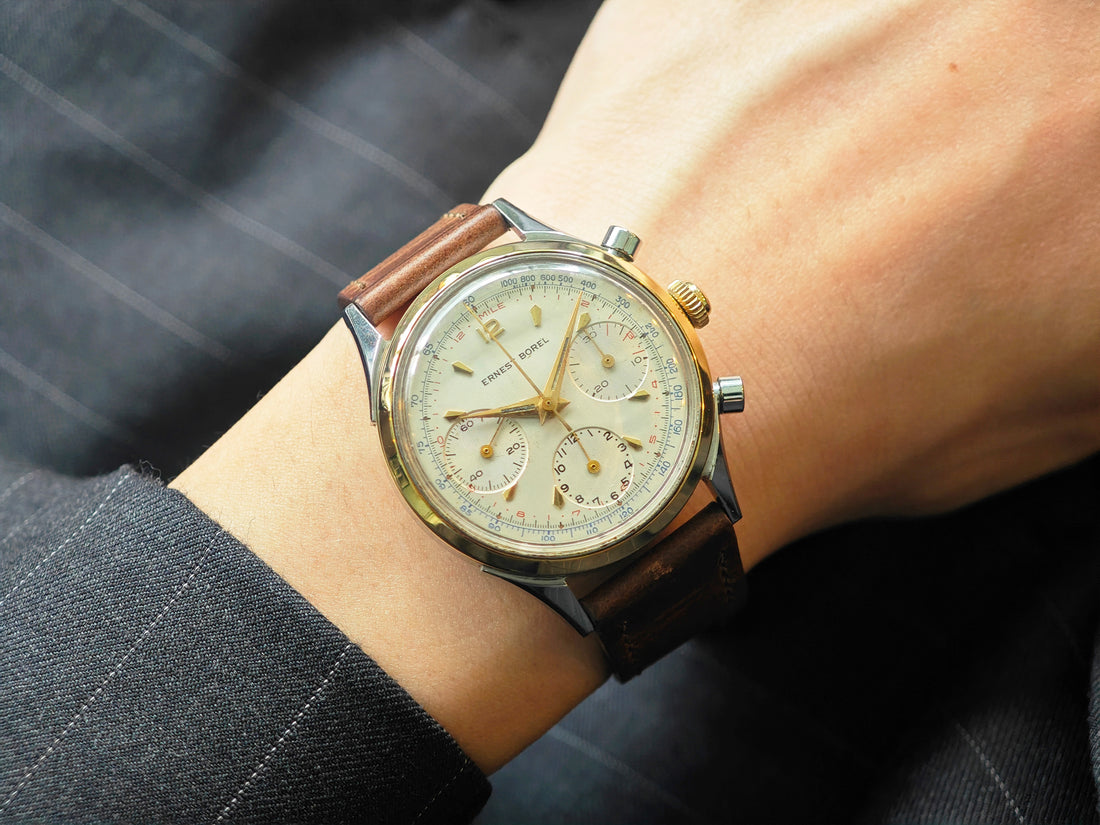 アーネストボレル ヴィンテージクロノグラフ Cal.Valjoux 72 / ERNEST BOREL Vintage Chronograph