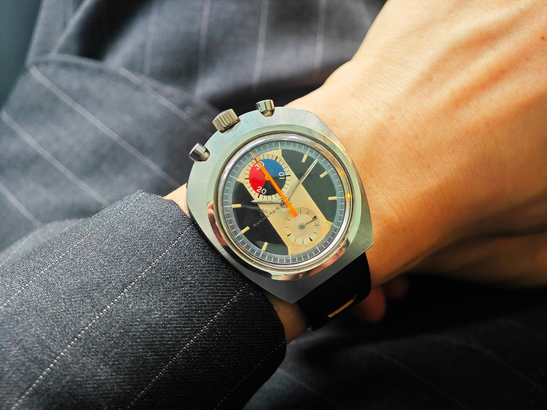 ブヘラ ブルヘッドクロノグラフ Ref.9601 / Bucherer Bulls Head chronograph 1970&