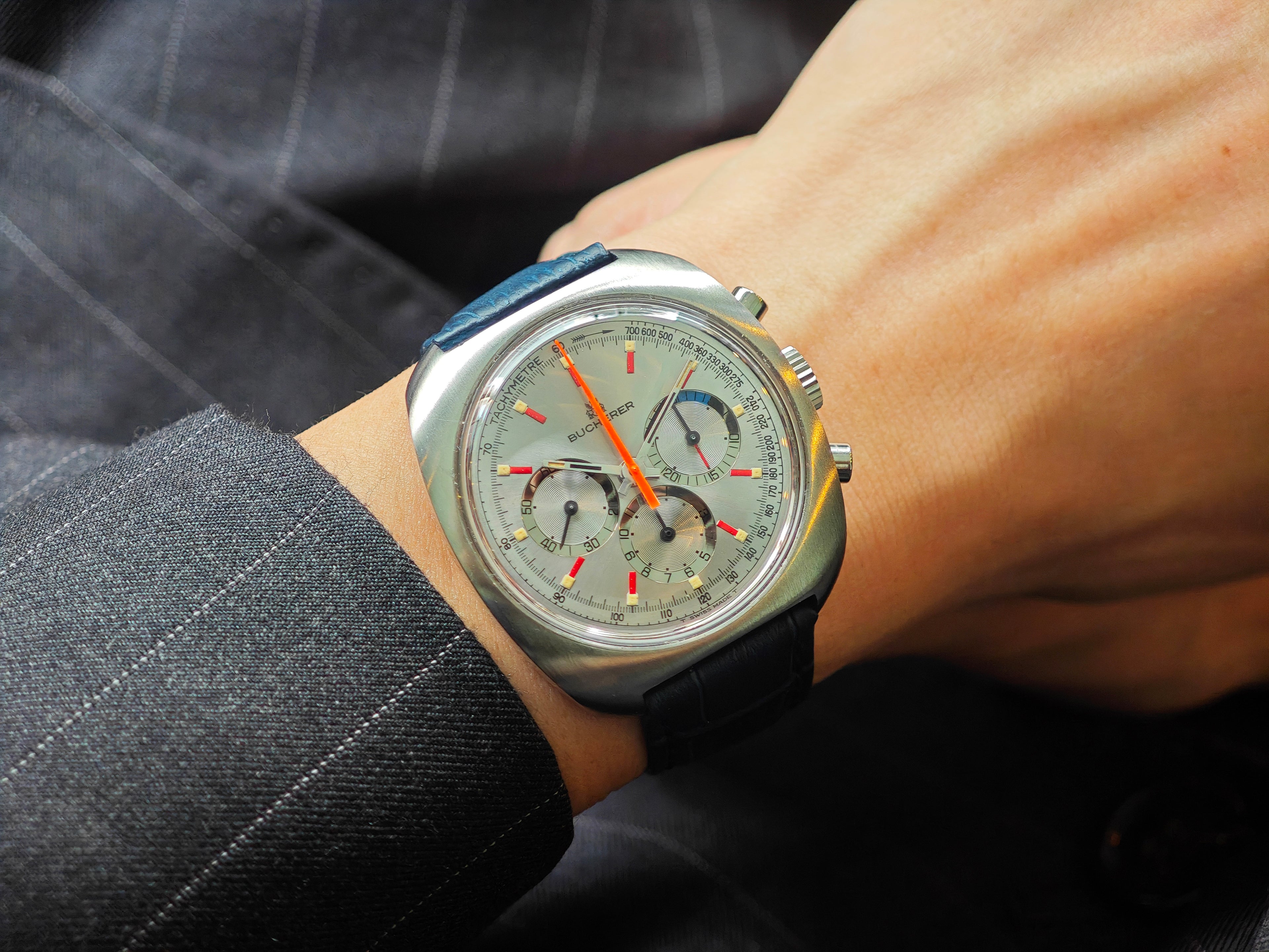 ブヘラ ヴィンテージクロノグラフ Ref.9652 / BUCHERER VIntage Chronograph Cal.Lemania 873