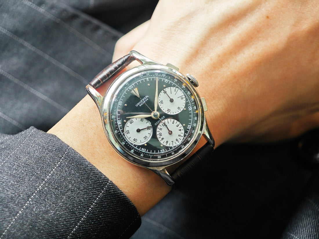 ユニバーサルジュネーブ コンパックス ニューマンダイヤル / UNIVERSAL GENEVE Compax Ref.22522 Cal.281