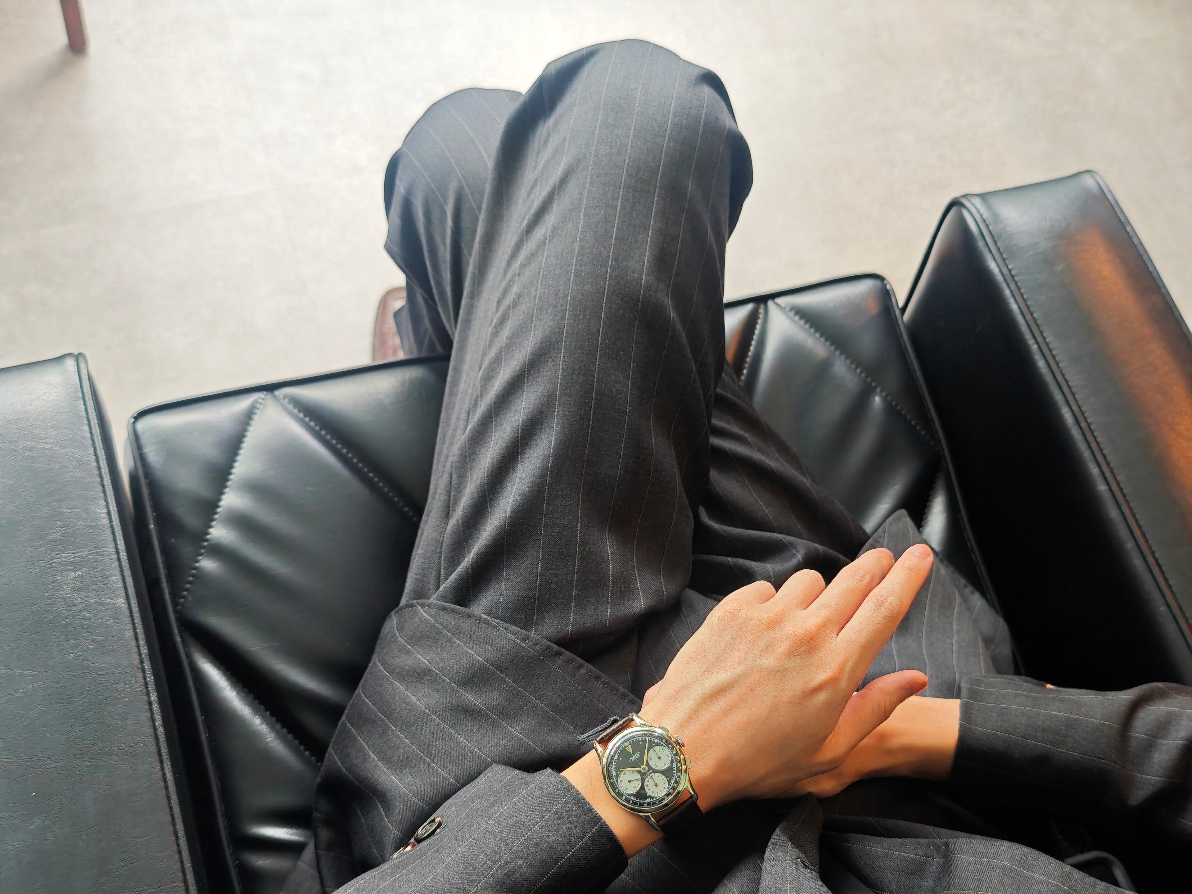 ユニバーサルジュネーブ コンパックス ニューマンダイヤル / UNIVERSAL GENEVE Compax Ref.22522 Cal.281