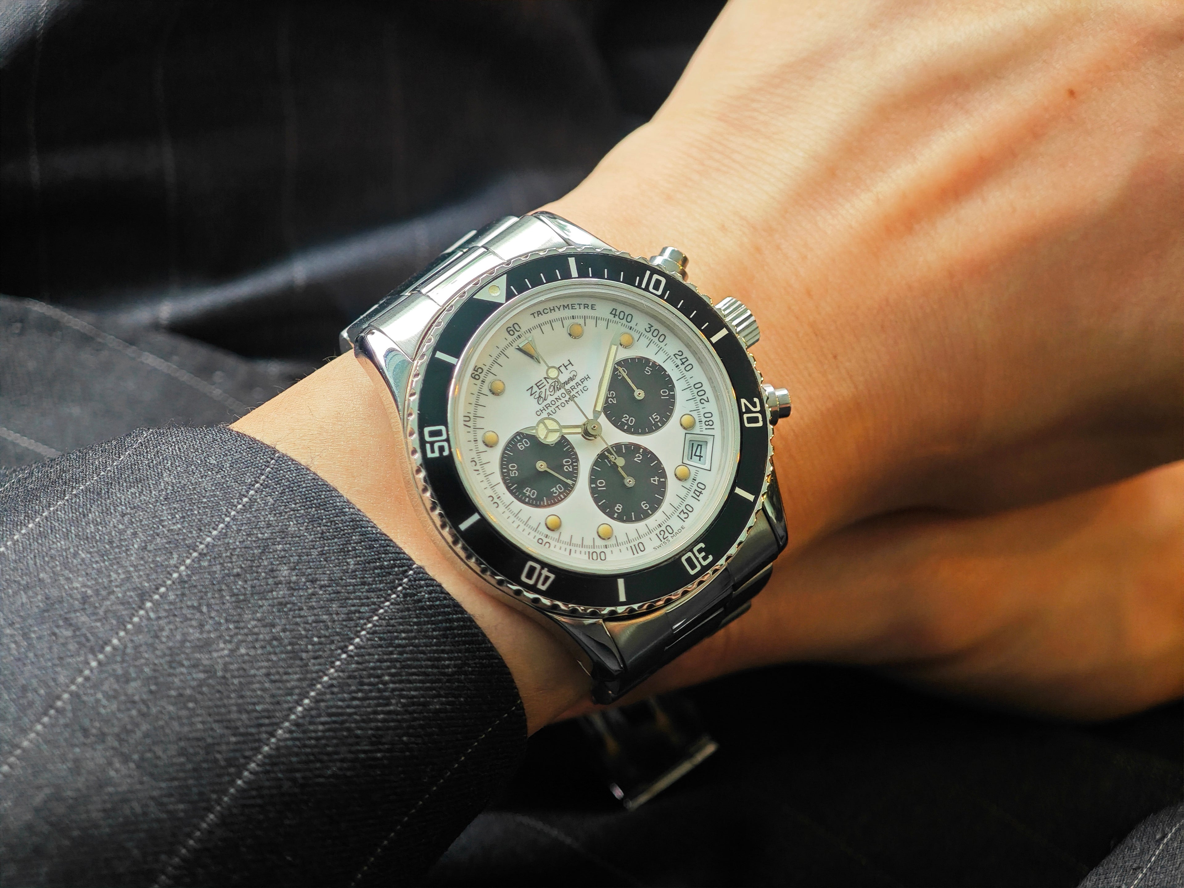 ゼニス デ・ルーカ エルプリメロ Ref.02.2310.400 / ZENITH El Primero de Luca White