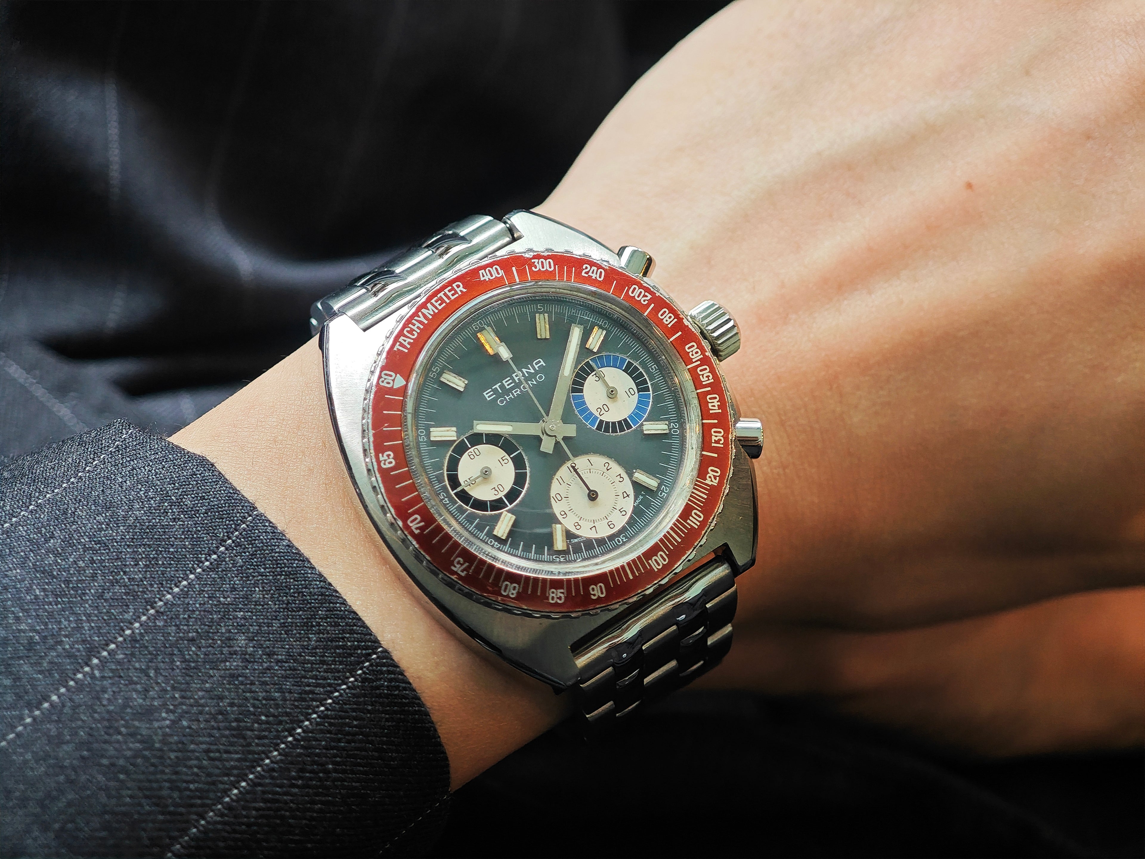 エテルナ エテルナクロノ Ref.154FTP-7 / ETERNA Chronograph Cal.Valjoux 726