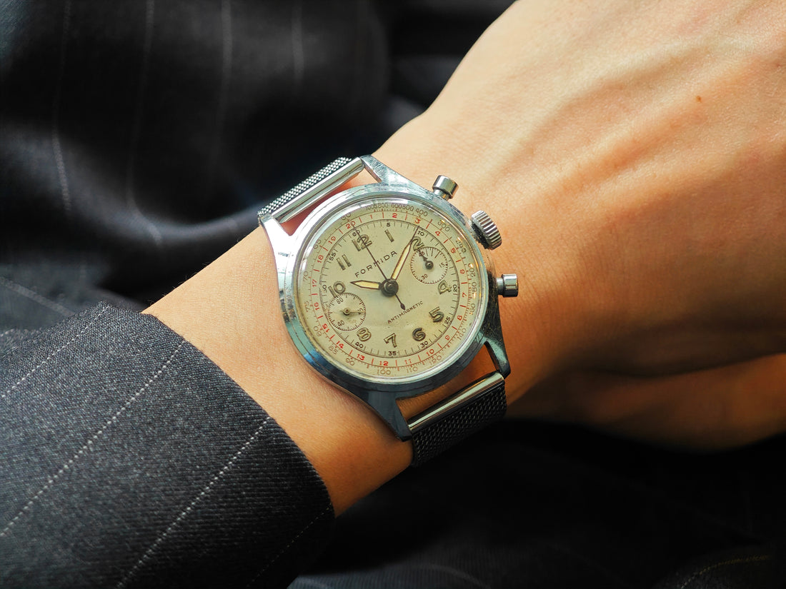 フォーミダ ヴィンテージ クロノグラフ 2reg / FORMIDA Vintage Chronograph 2reg Cal.Landeron48