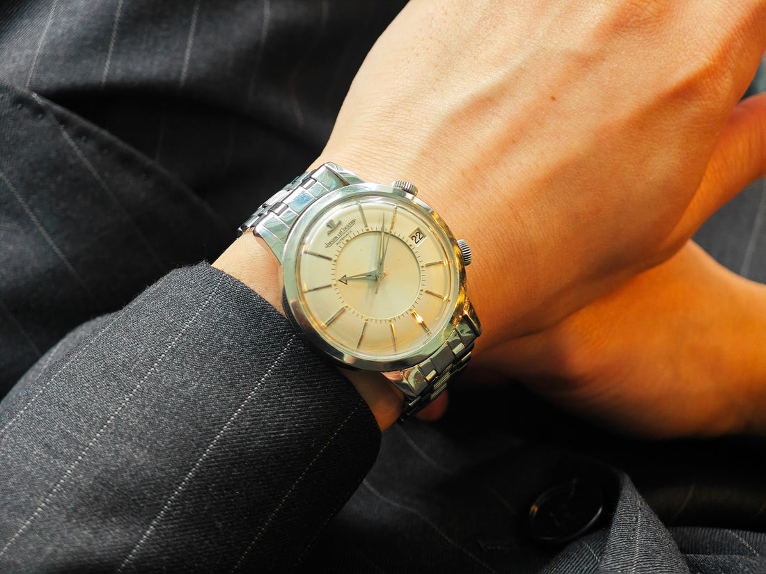 ジャガールクルト メモボックス 純正ゲイフレアーブレスレット Ref.E855 / JAEGER LECOULTRE MEMOVOX