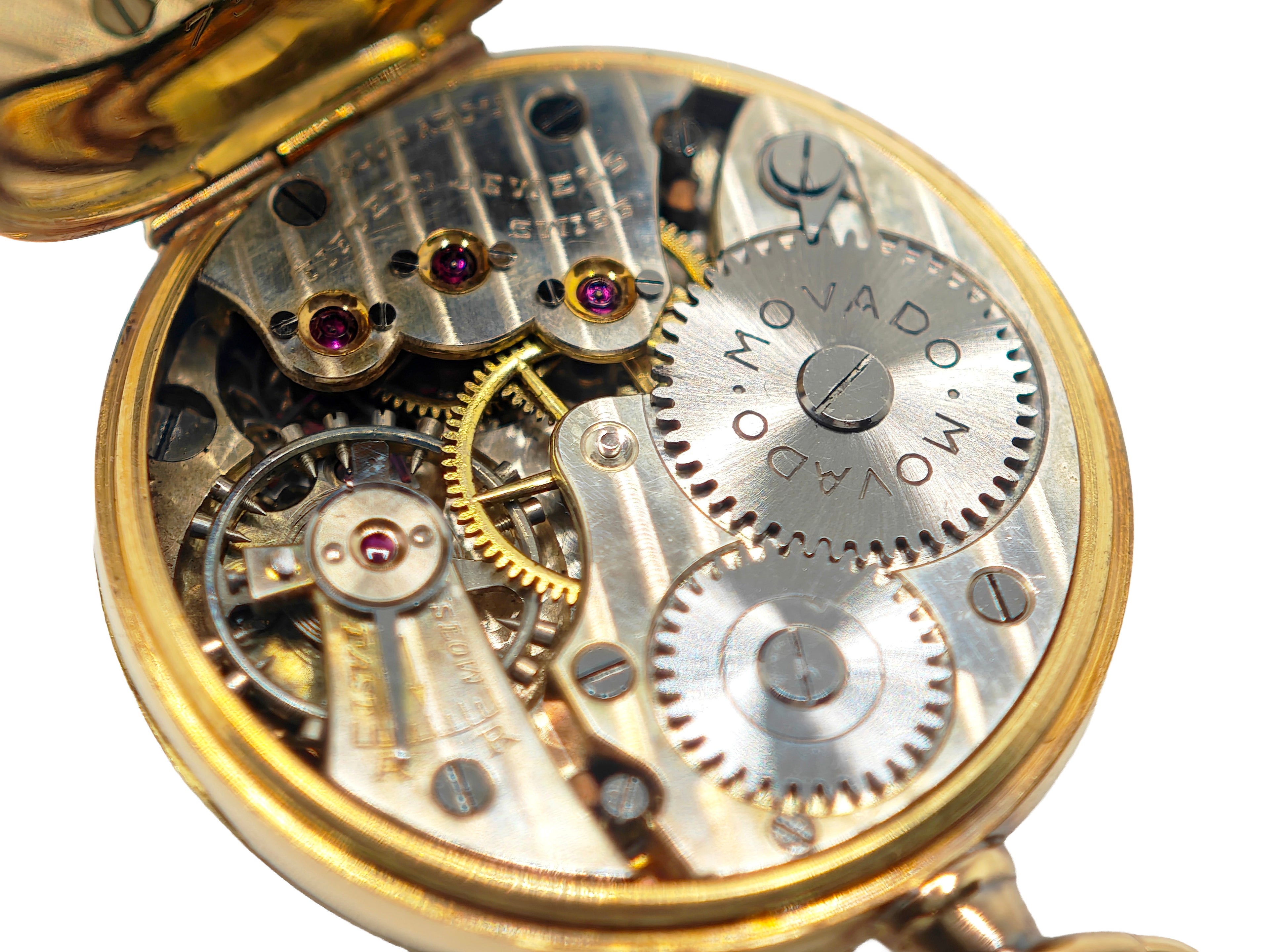 モバード 金無垢 懐中時計 ポケットウォッチ / MOVADO Pocket watch